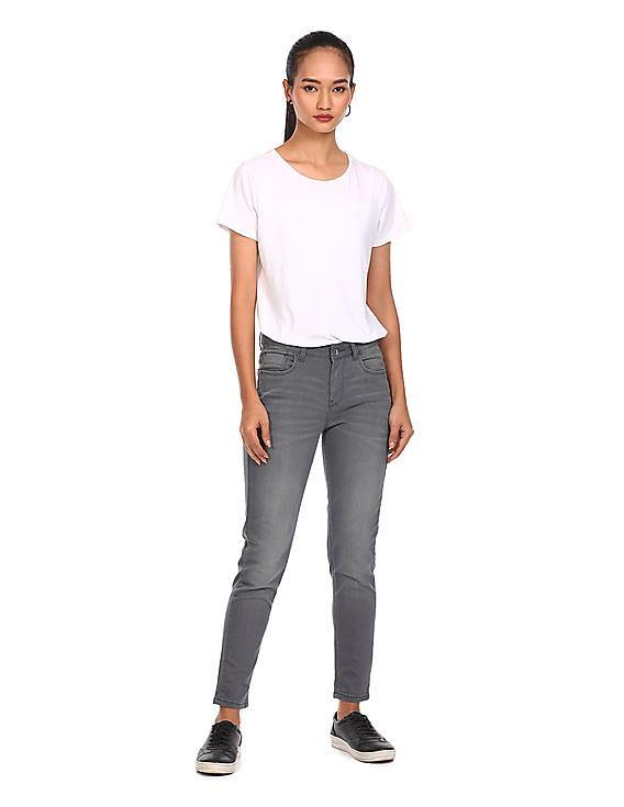 Flying Machine Women Veronica Slim Fit Mid Rise Jeans