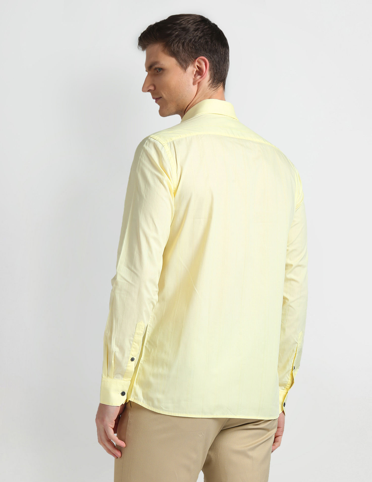 Arrow Manhattan Slim Fit Cotton Shirt