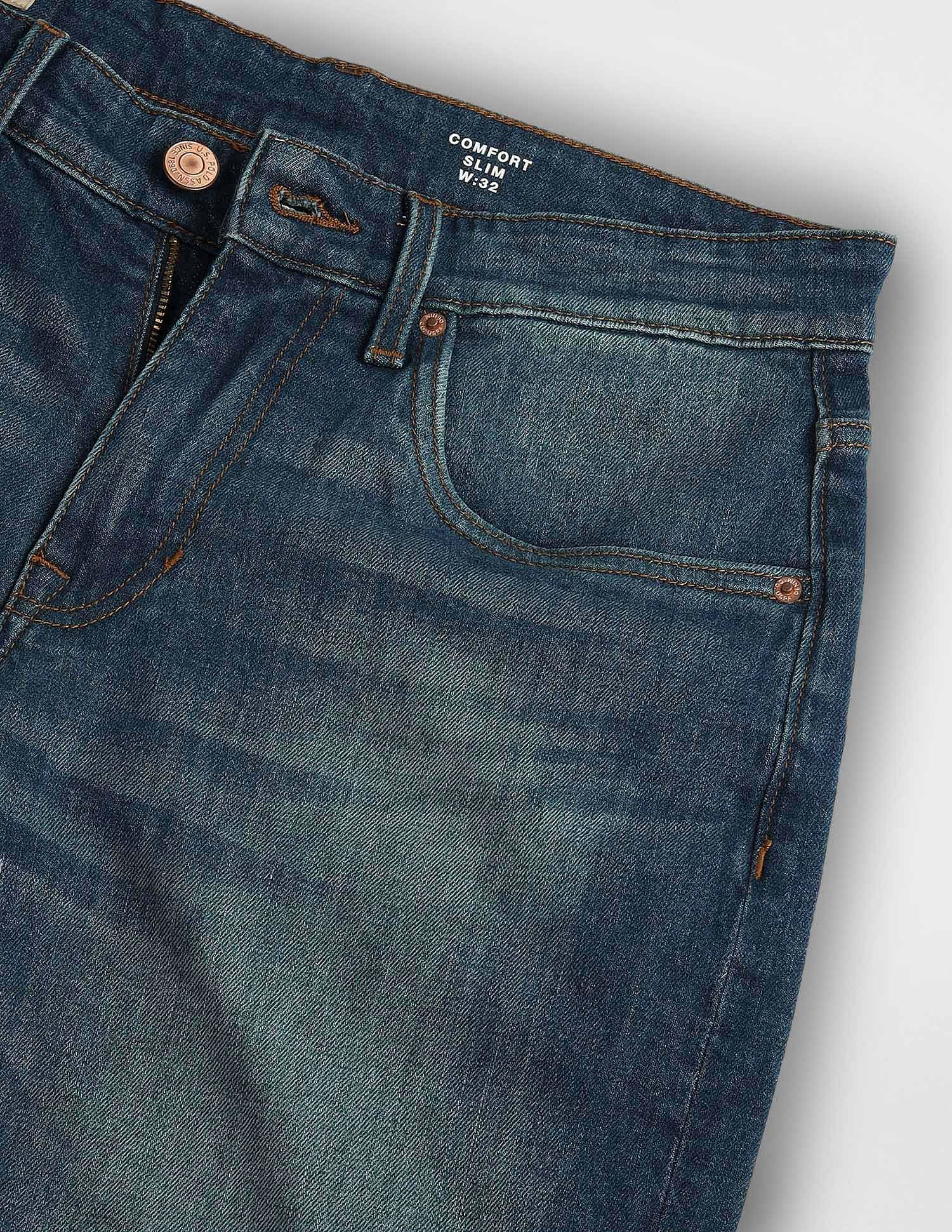 U.S. Polo Assn. Denim Co. Comfort Slim Fit Denim Shorts