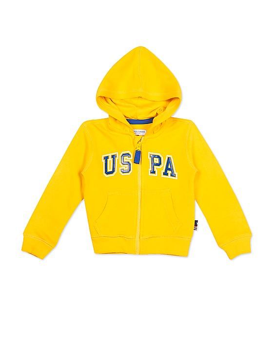 Buy U.S. Polo Assn. Hooded Zip Up Sweatshirt - NNNOW.com