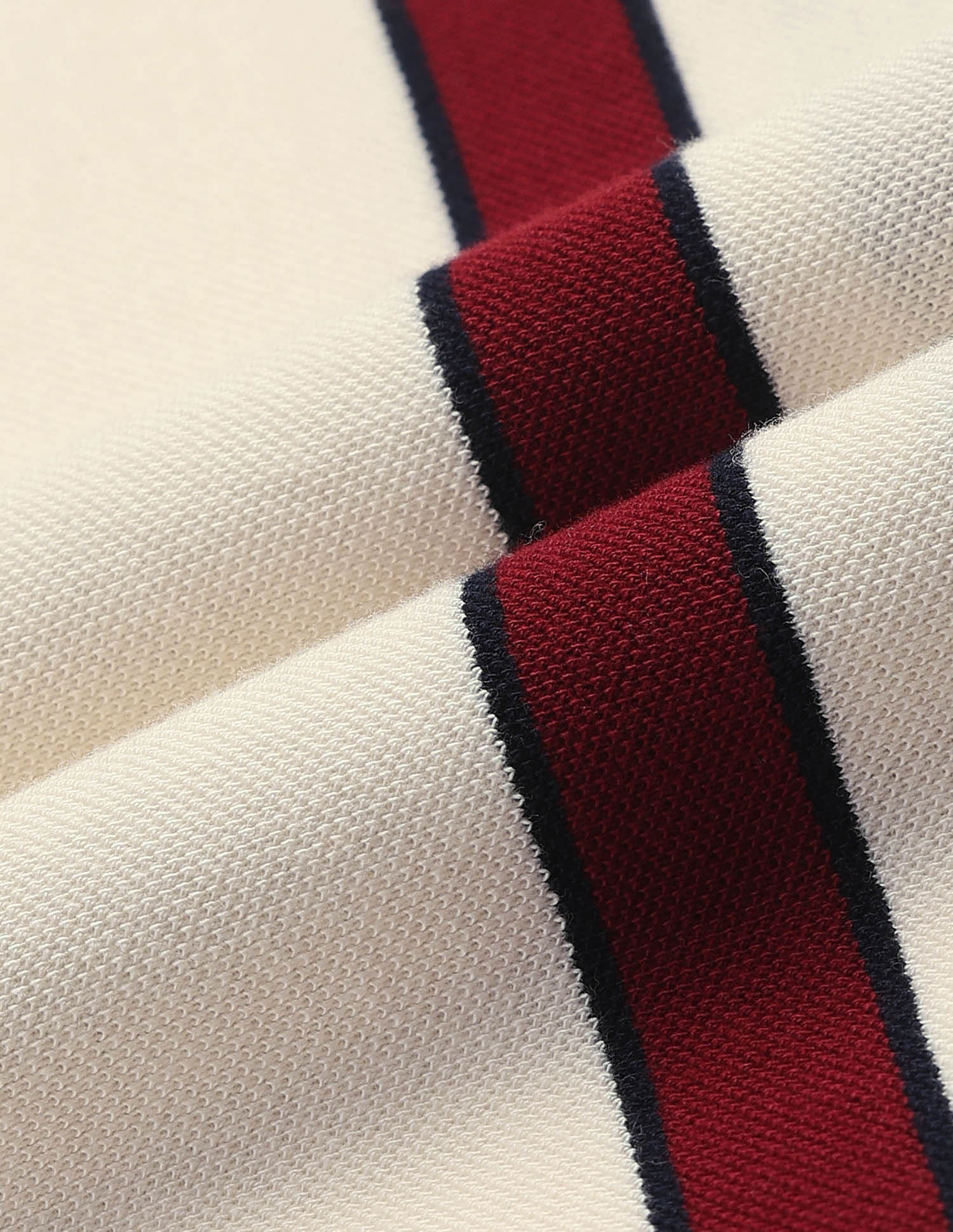 U.S. Polo Assn. Vertical Striped Gold Cup Polo Shirt