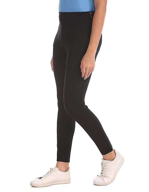 U.S. Polo Assn. Women Super Skinny Fit Elasticized Waist Treggings