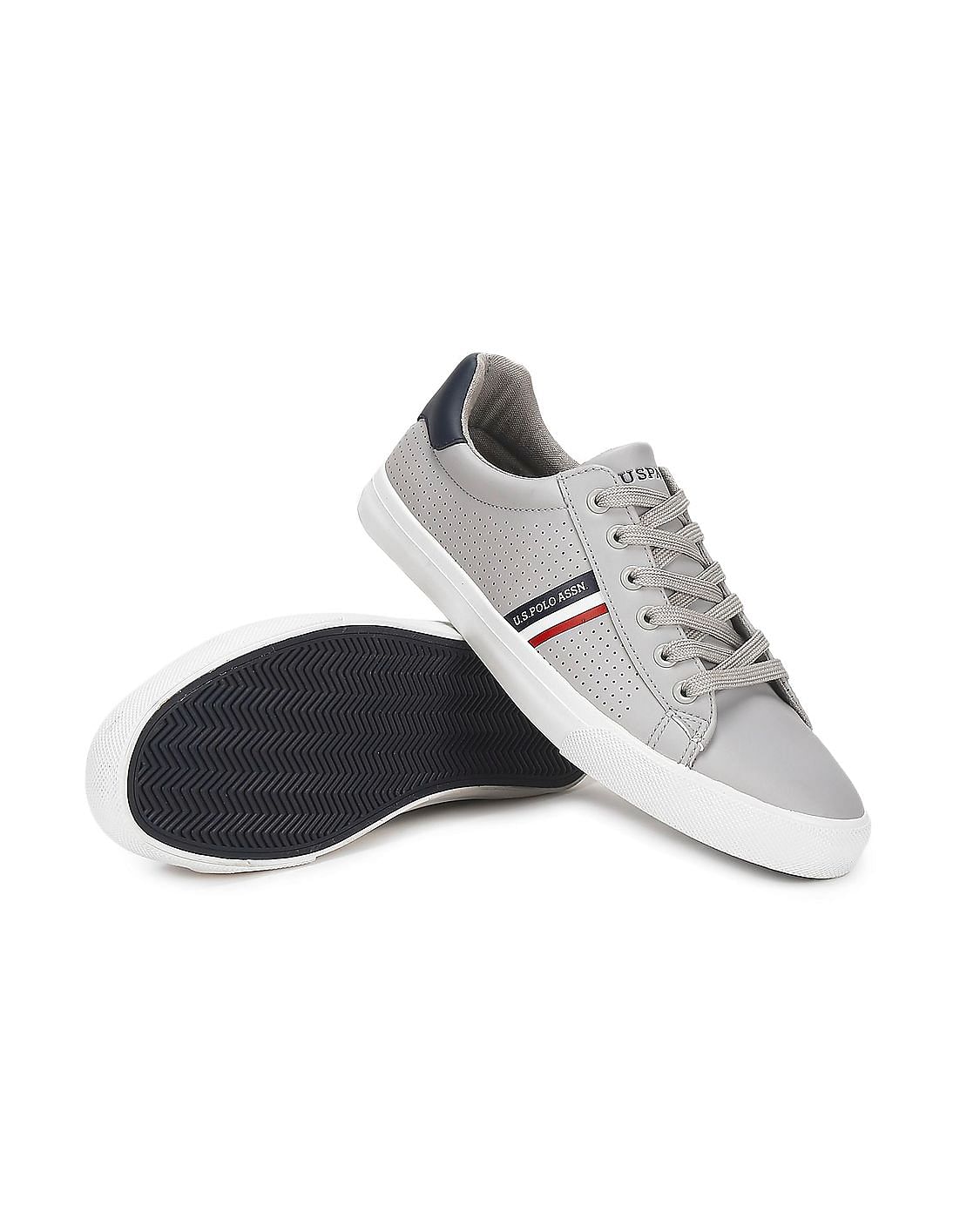 Us polo best sale grey sneakers