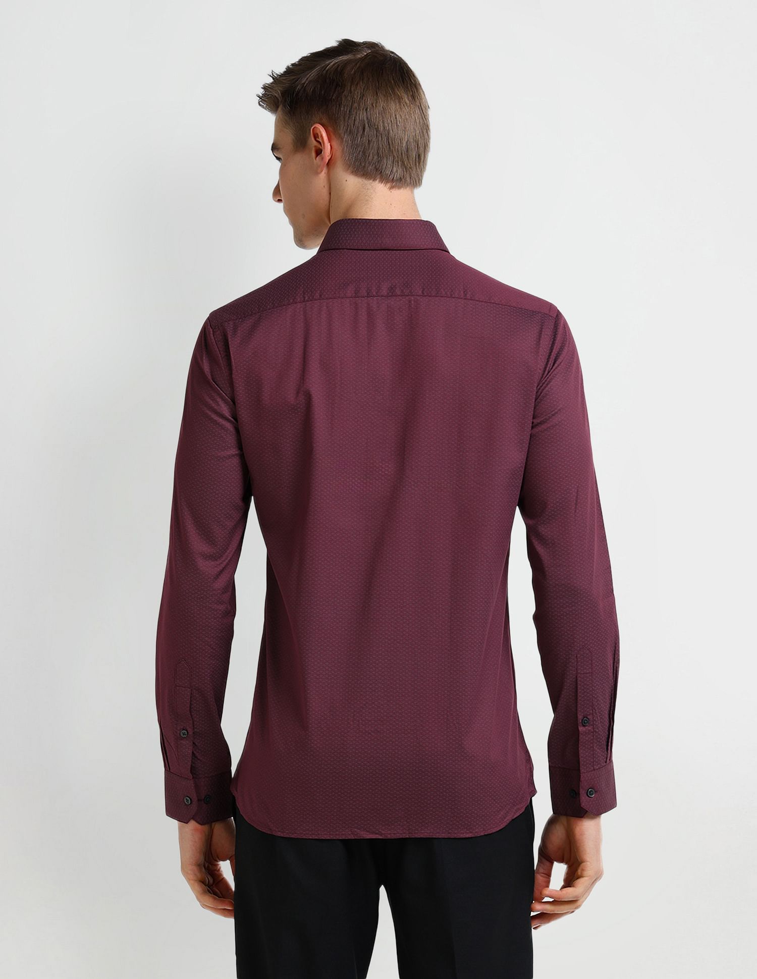Arrow All-over Print Cotton Shirt