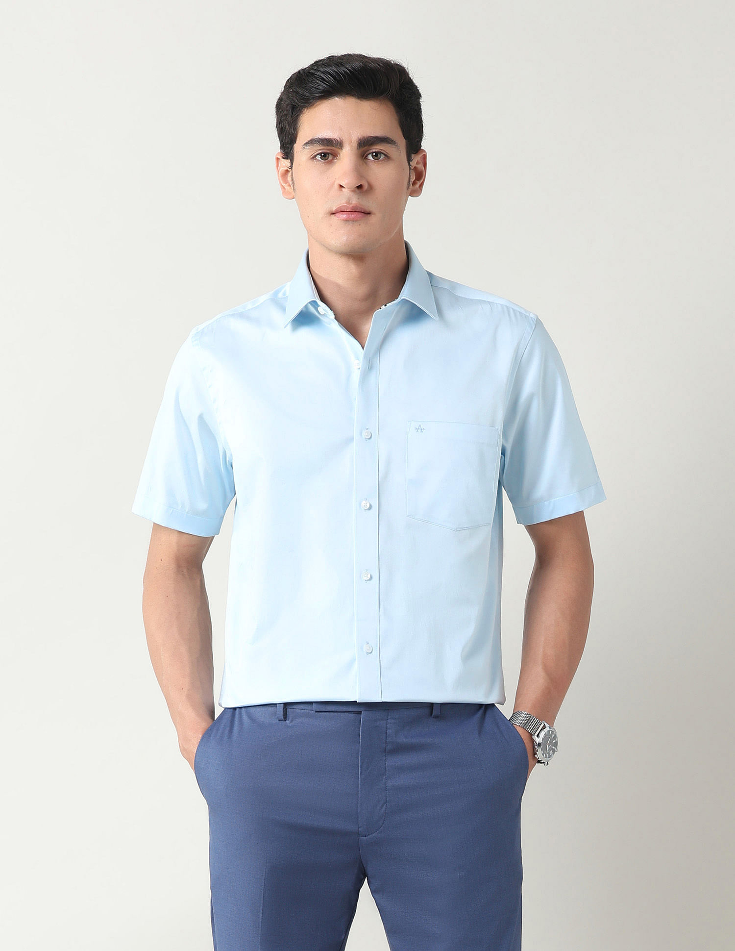 Arrow Solid Liberty Classic Fit Shirt