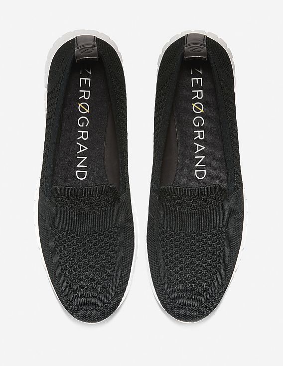 Buy Cole Haan Women Black Knit Upper ZERØGRAND A-Line Slip