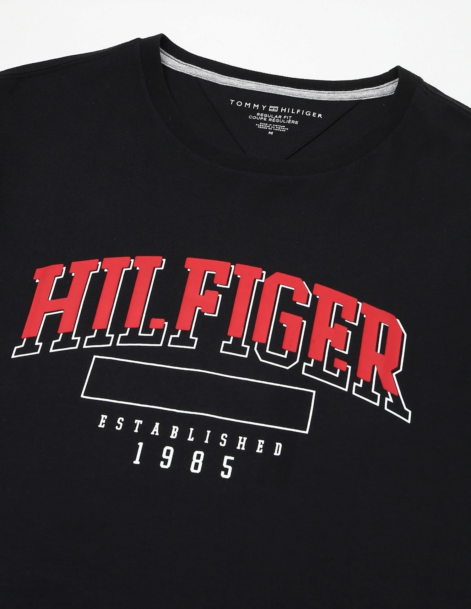 Tommy Hilfiger Logo Regular-Fit Cotton T-Shirt