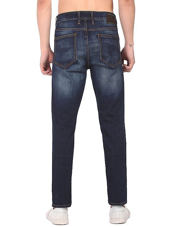 Flying Machine Michael Slim Tapered Fit Mid Rise Jeans