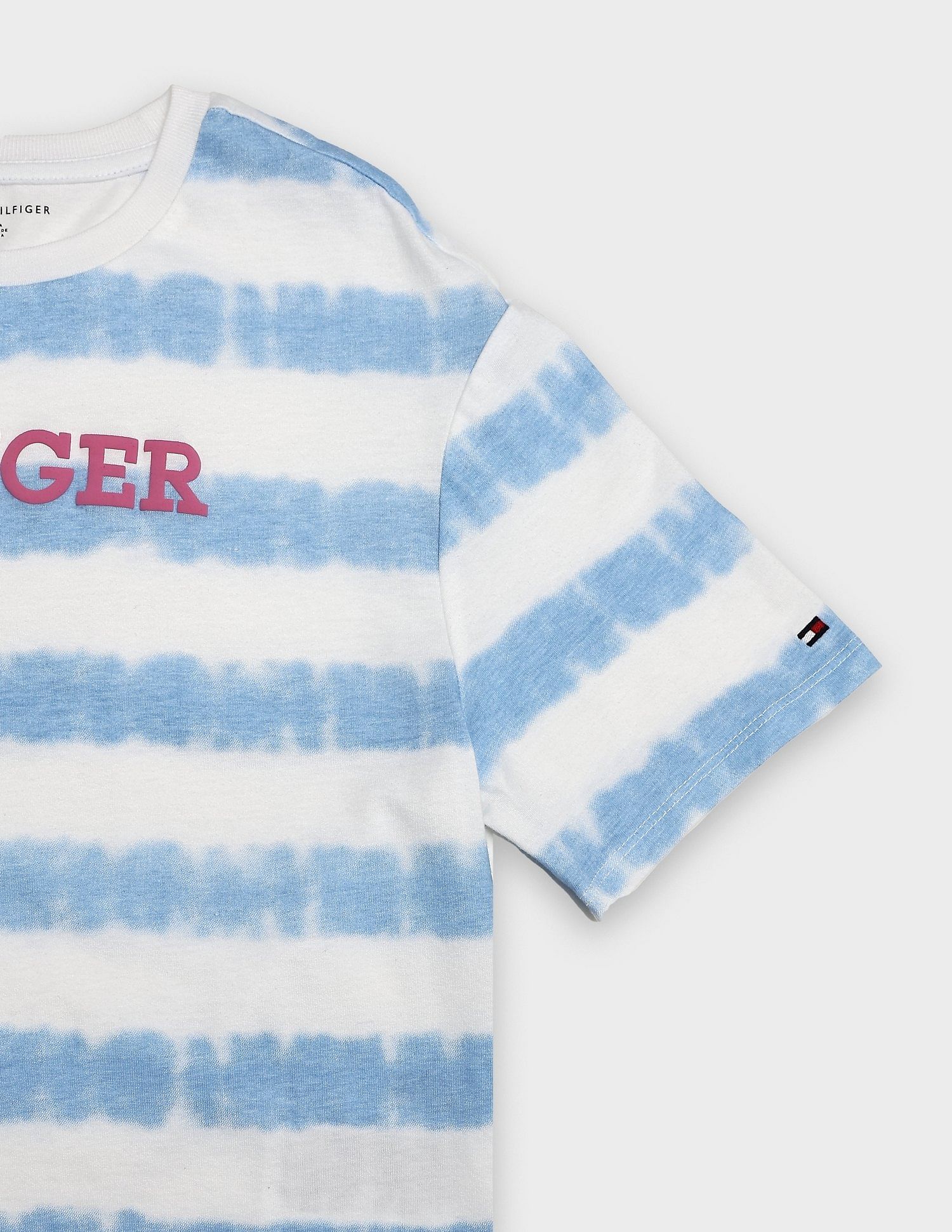 Tommy Hilfiger Kids Girls Logo Regular-Fit Cotton T-Shirt