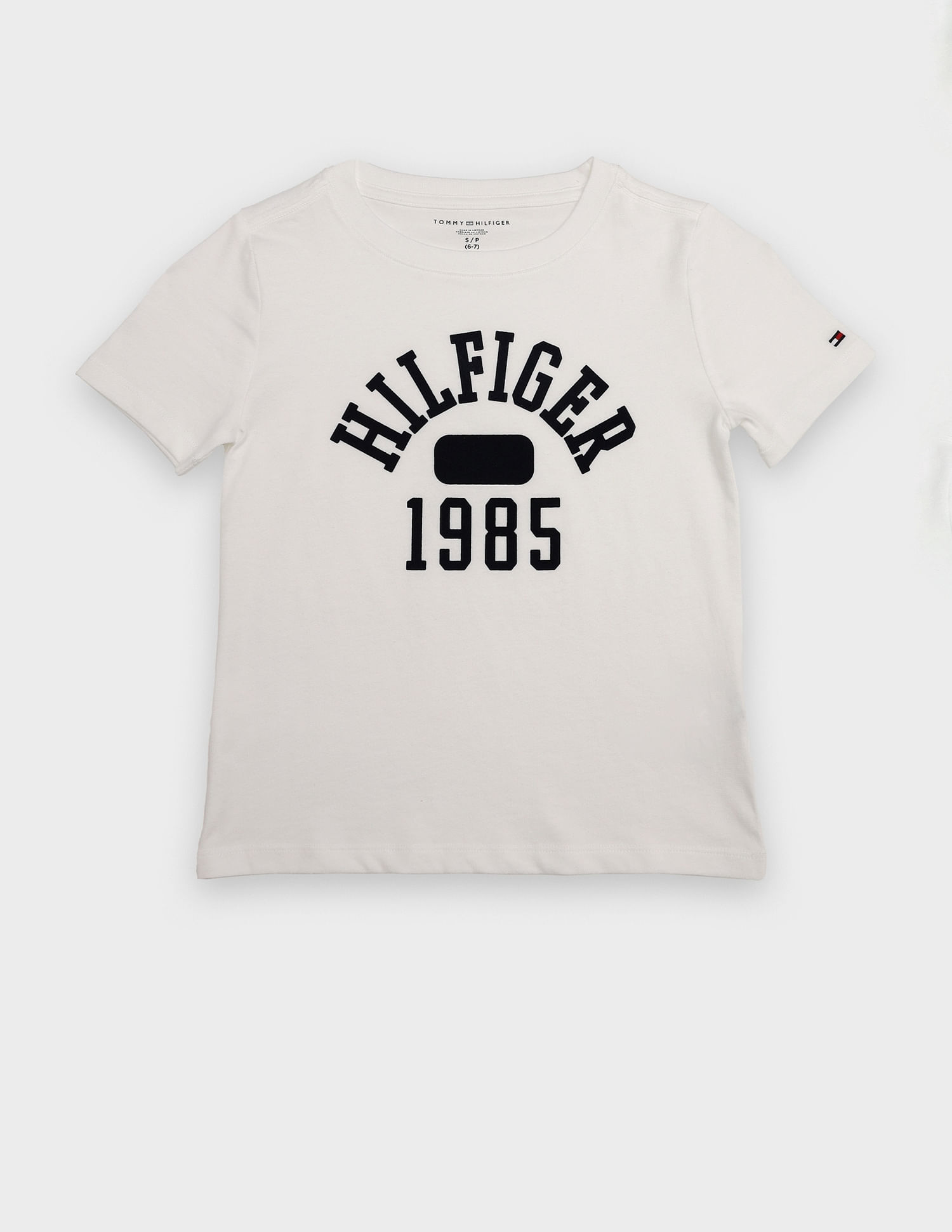 Tommy Hilfiger Kids Boys Logo Regular-Fit Cotton T-Shirt