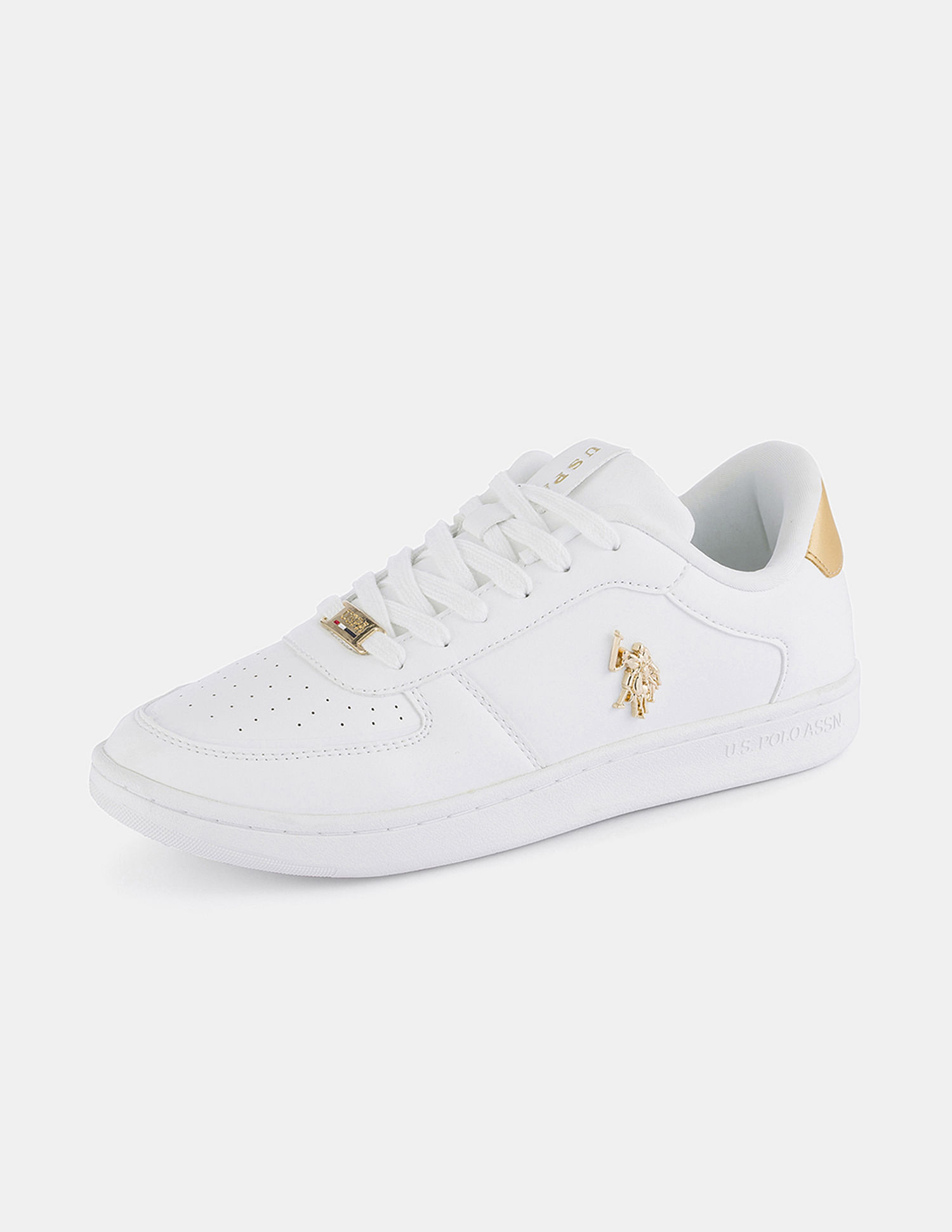 U.S. Polo Assn. Women Women Round Toe Solid Nyra 2.0 Sneakers