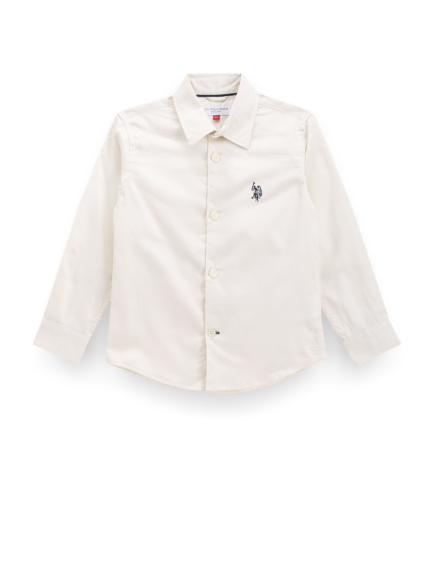 U.S. Polo Assn. Kids Boys Self Design Shirt
