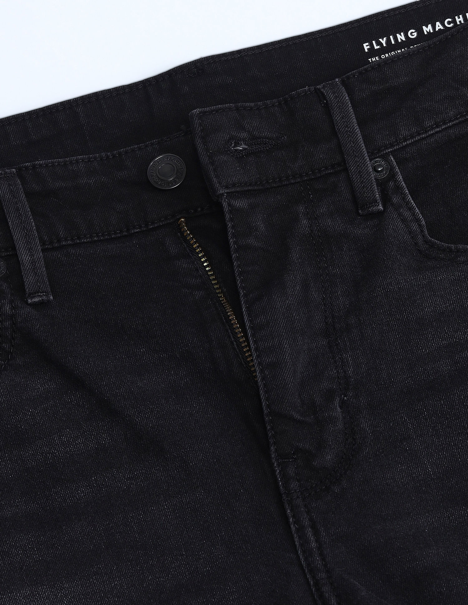 Flying Machine Slash Slim Tapered Jeans