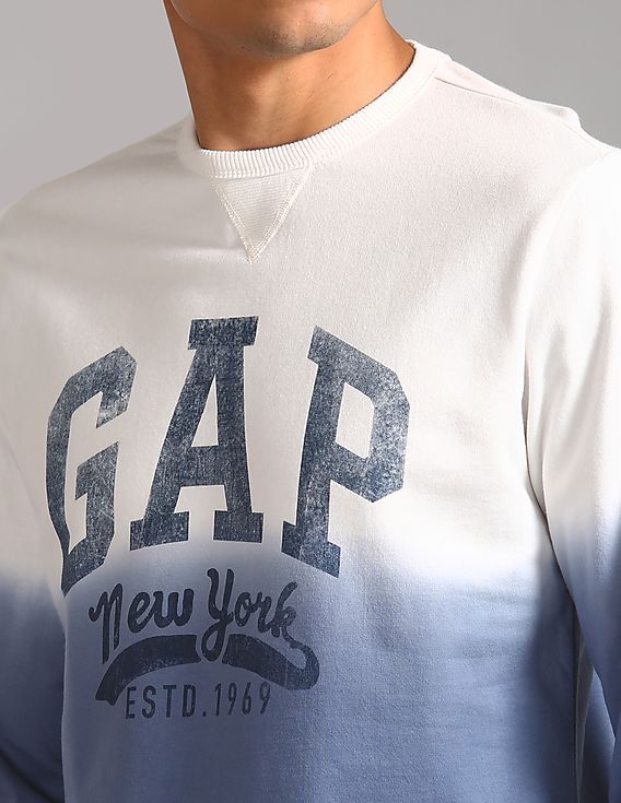 gap MEN'S COLLECTIONS 大型版 GAP mens Logo Sweatshirt B08 Grey XS at Amazon Men's