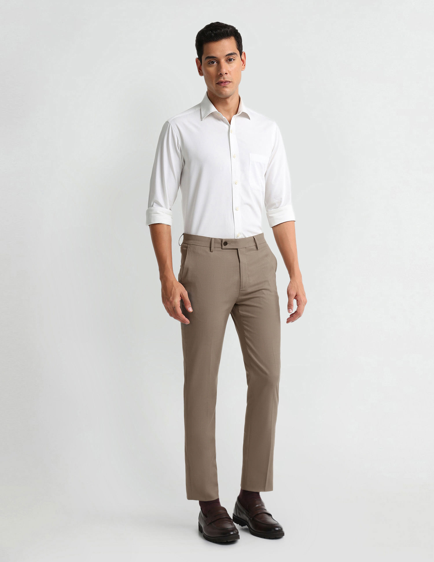 Arrow Smart Flex Super Slim Trousers