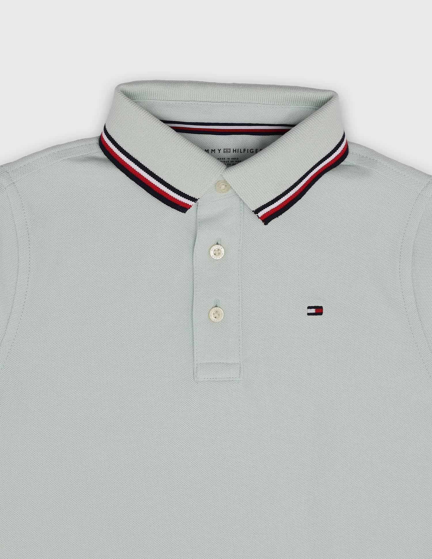 Tommy Hilfiger Kids Boys Solid Regular-Fit Cotton Polo Shirt
