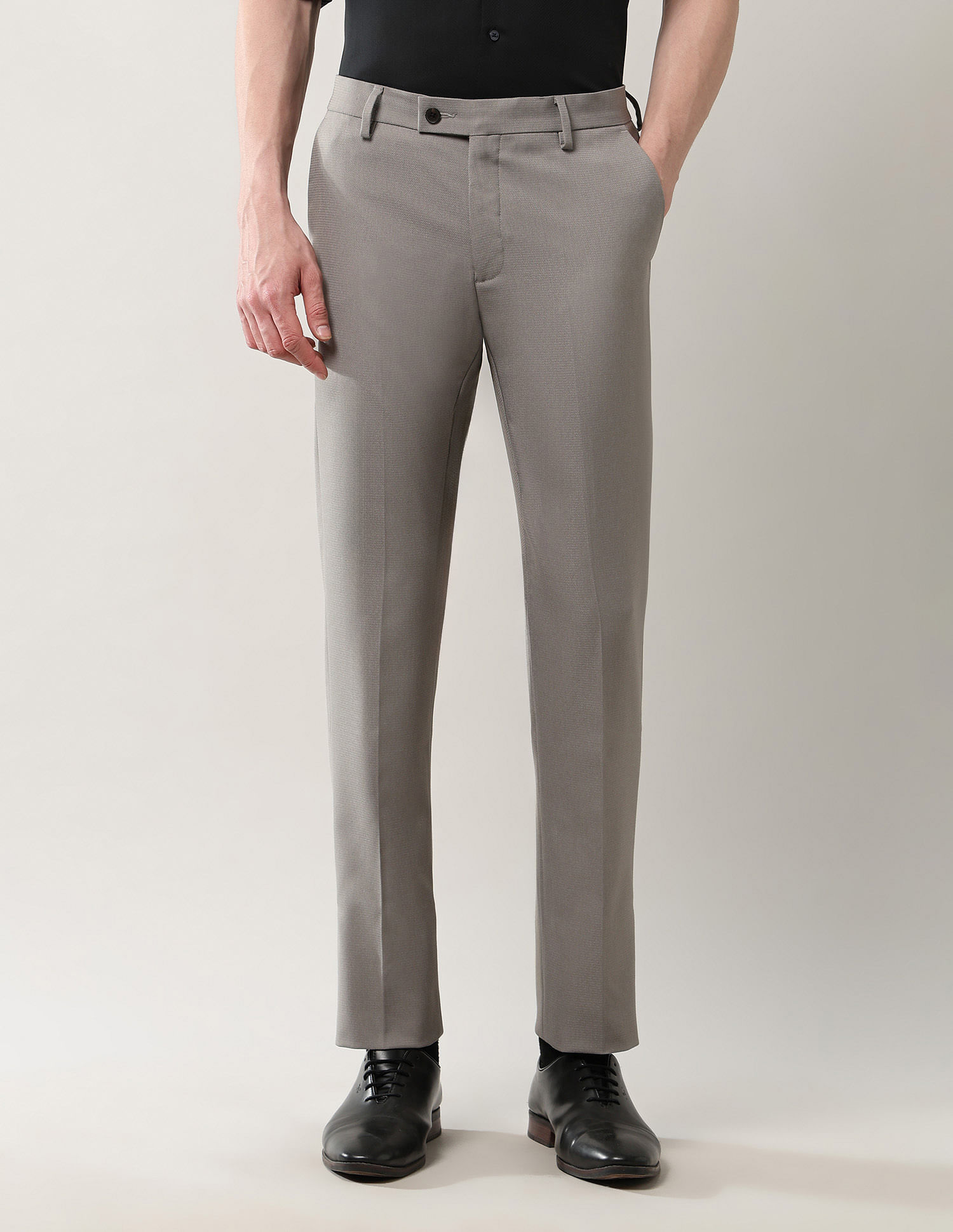 Arrow Textured Dobby Autoflex Trousers
