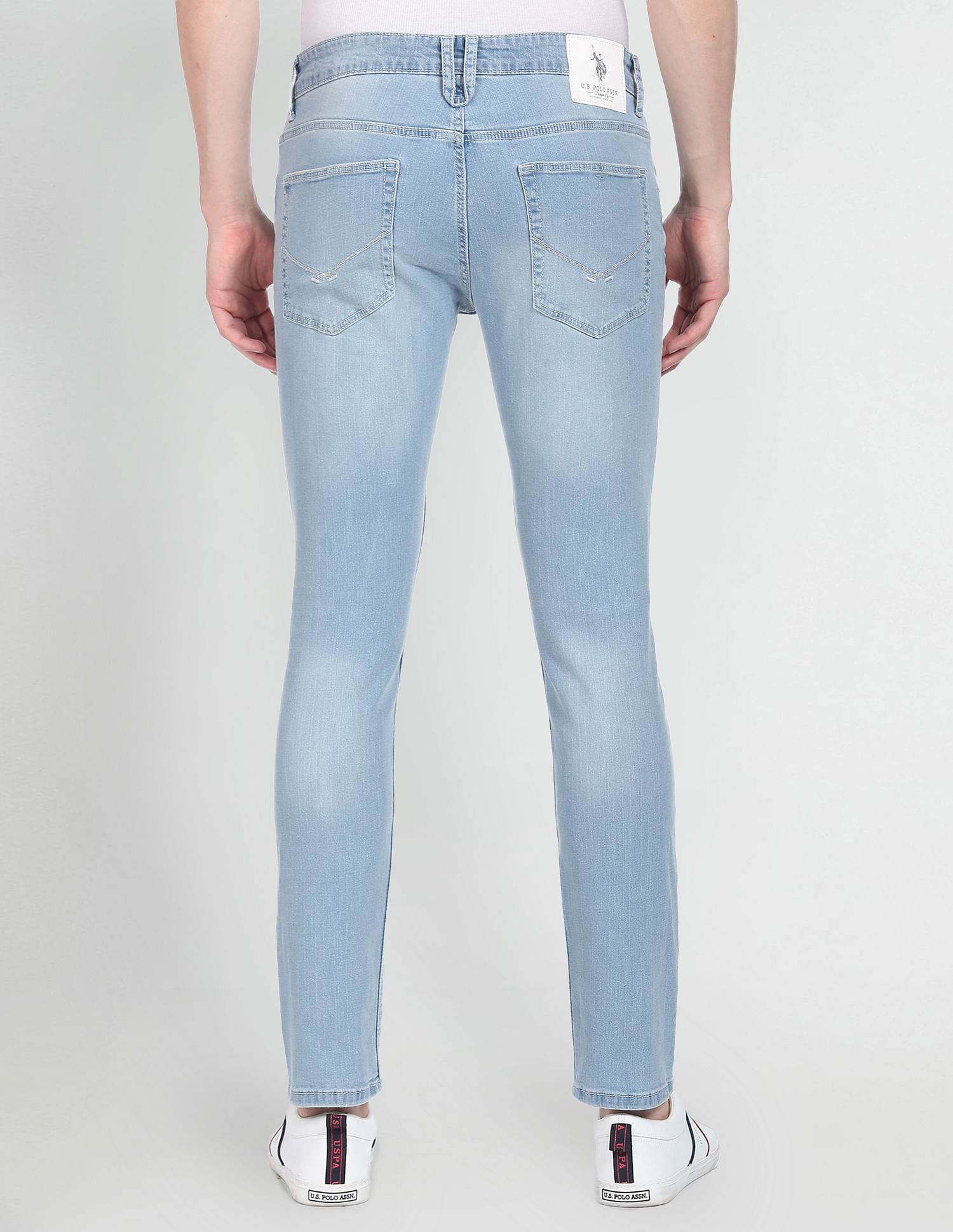 U.S. Polo Assn. Denim Co. Brandon Slim Tapered Fit Blue Jeans