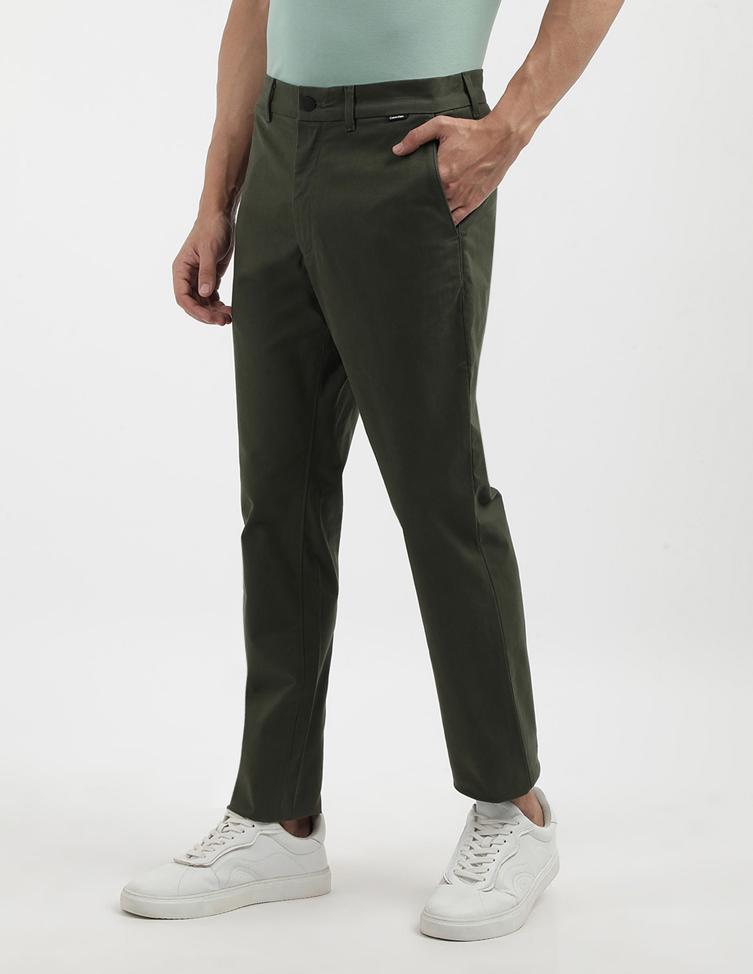 Calvin Klein Jeans Twill Slim Fit Chinos