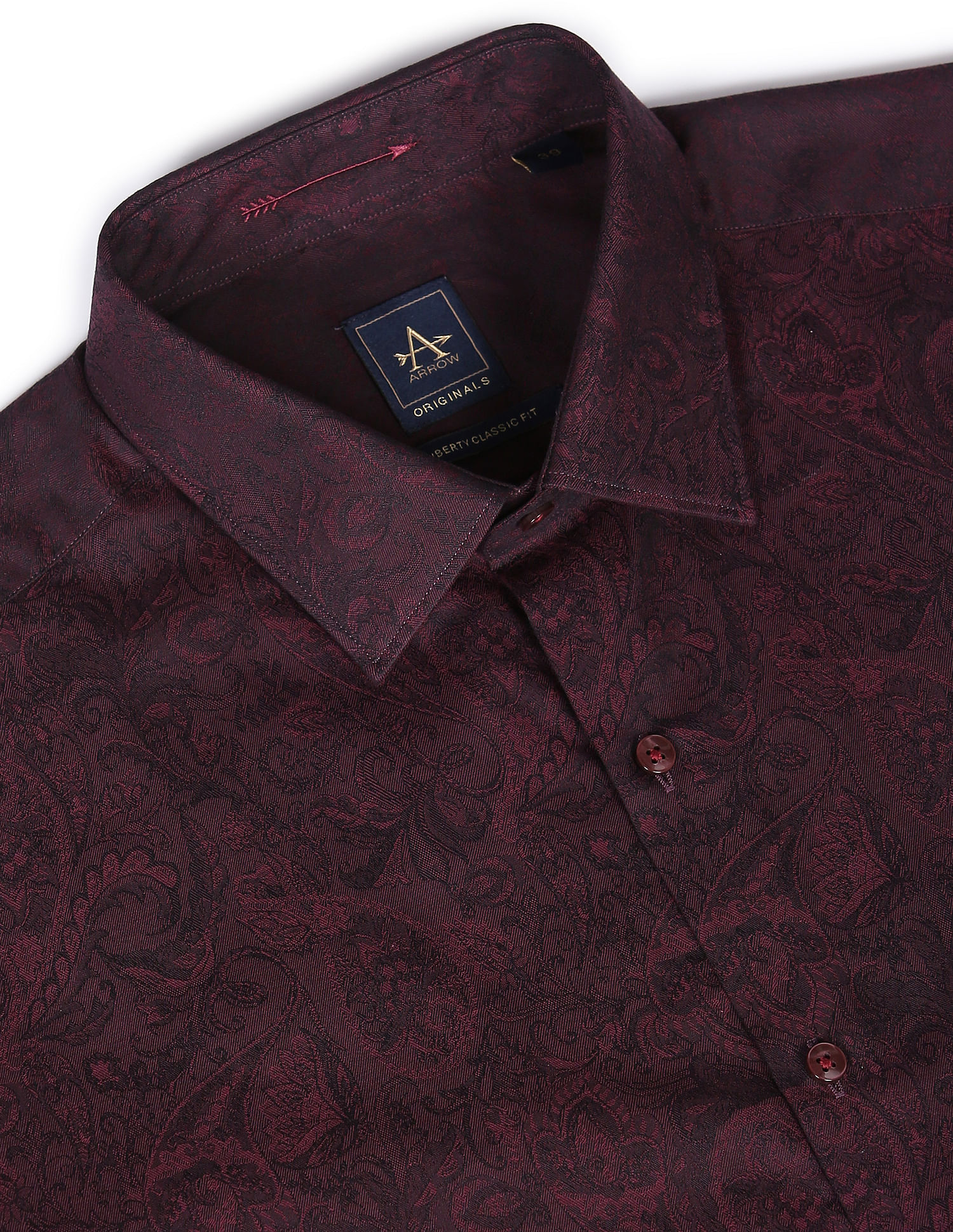 Buy Arrow Jacquard Festive Shirt - NNNOW.com