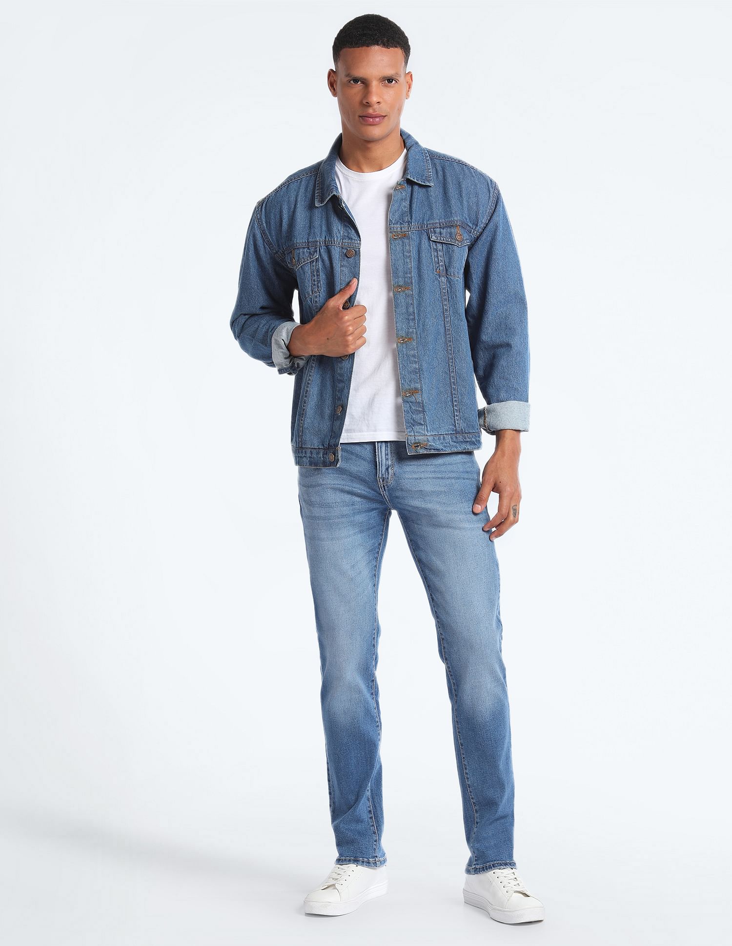 Flying Machine Stone Wash Classic Vintage Jeans