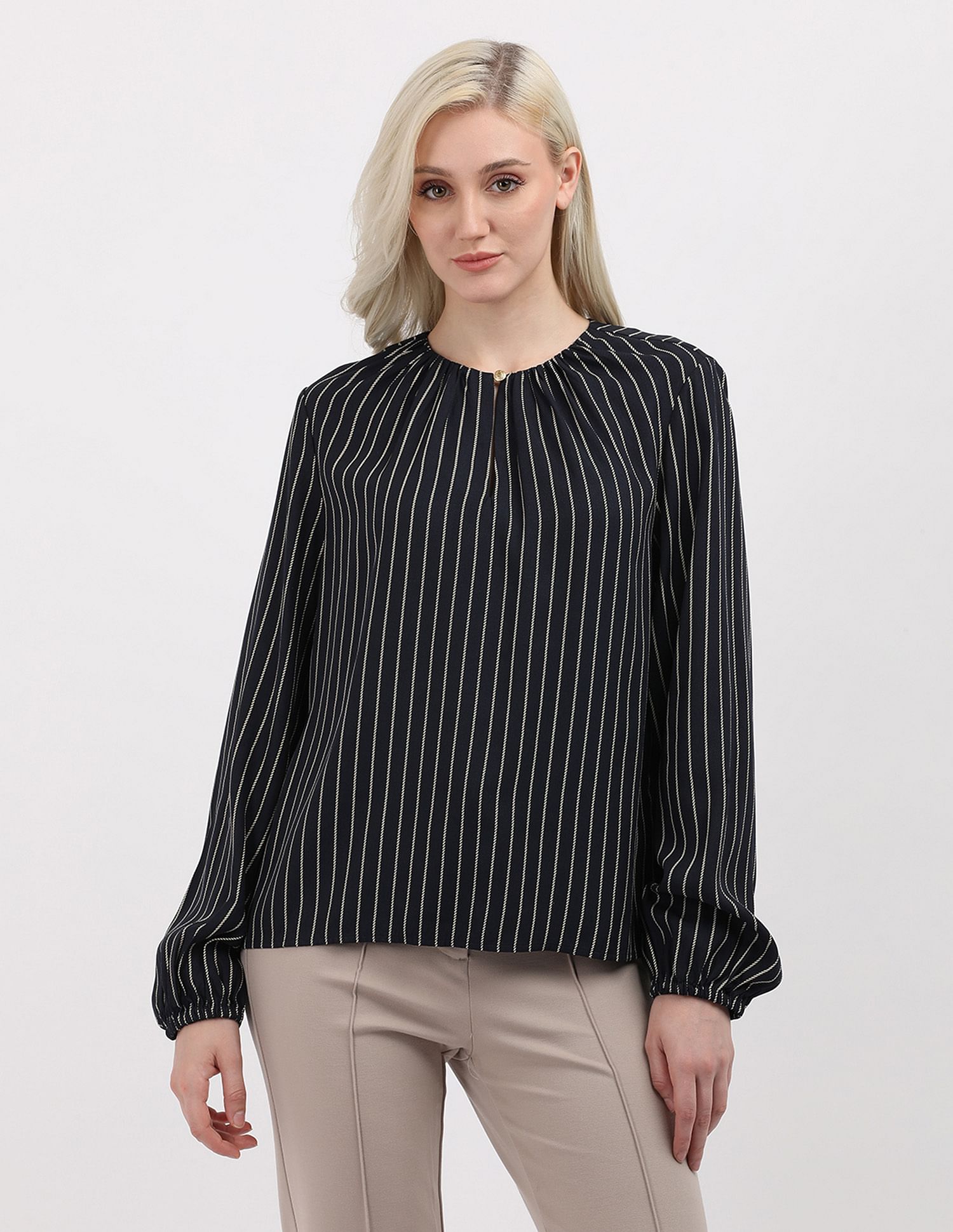 Tommy Hilfiger Regular Fit Vertical Striped Shirt