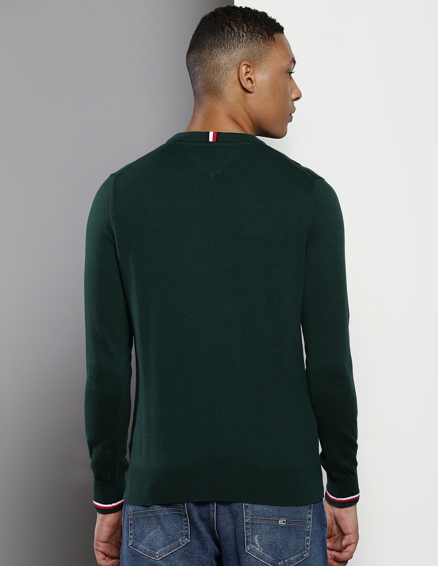 Tommy Hilfiger Embroidered Logo Sweater