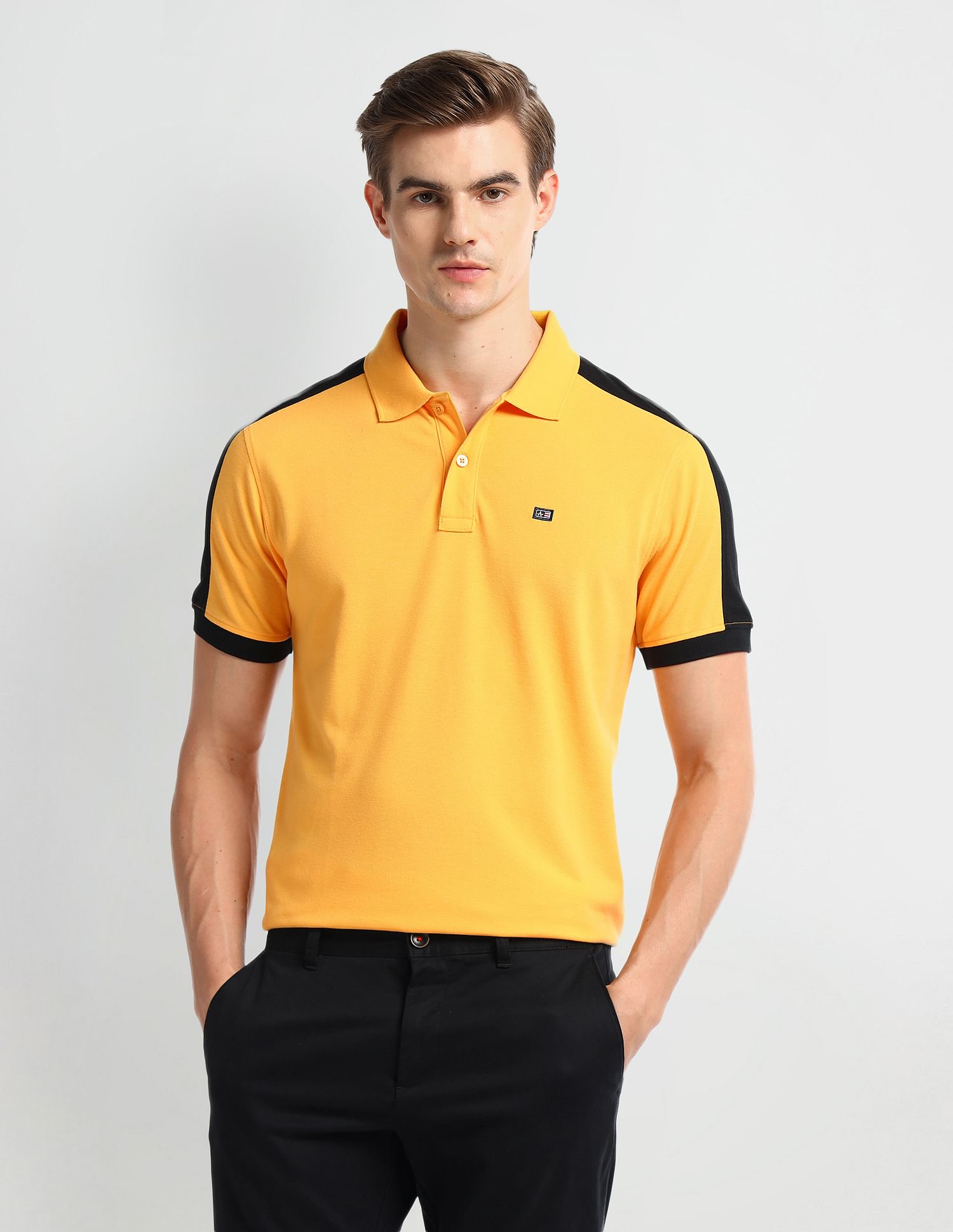 Arrow Sport Regular Fit Solid Polo Shirt