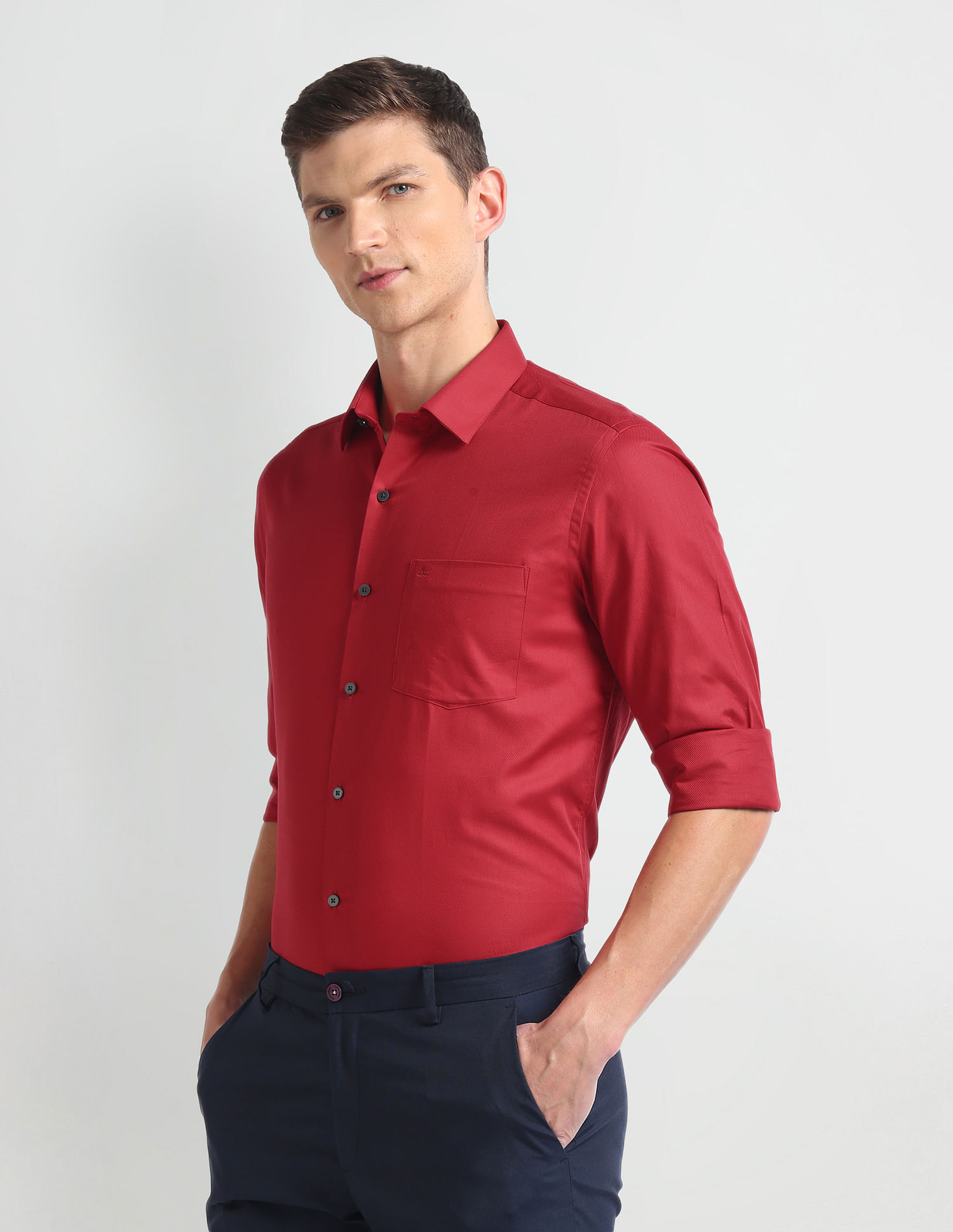 Arrow Solid Twill Shirt