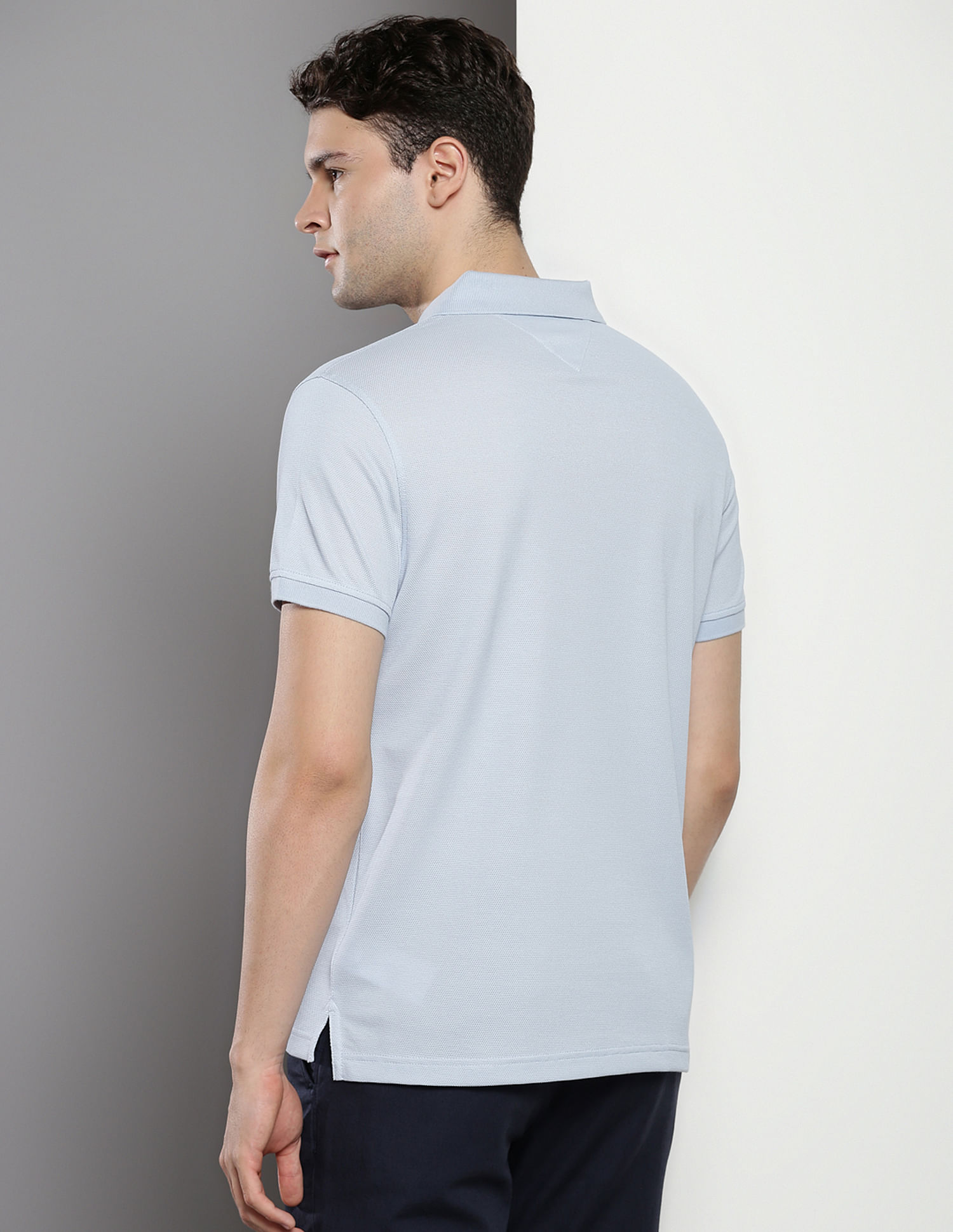 Tommy Hilfiger Sustainable Boucle Solid Polo Shirt