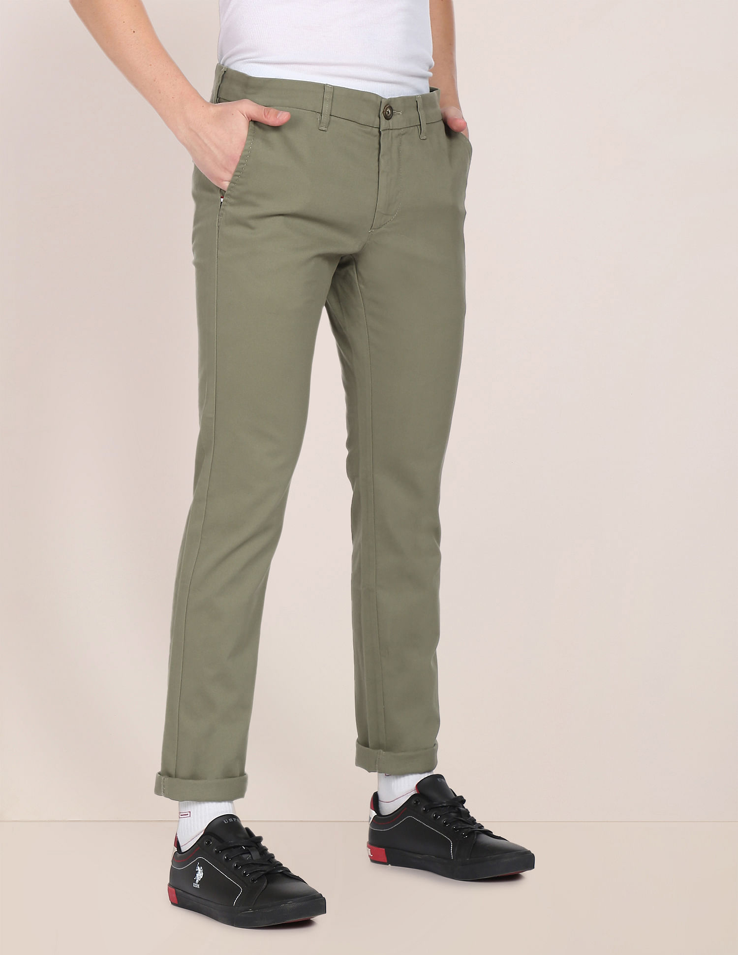 Polo Ralph Lauren - stretch slim fit twill cargo pants - men - dstore online