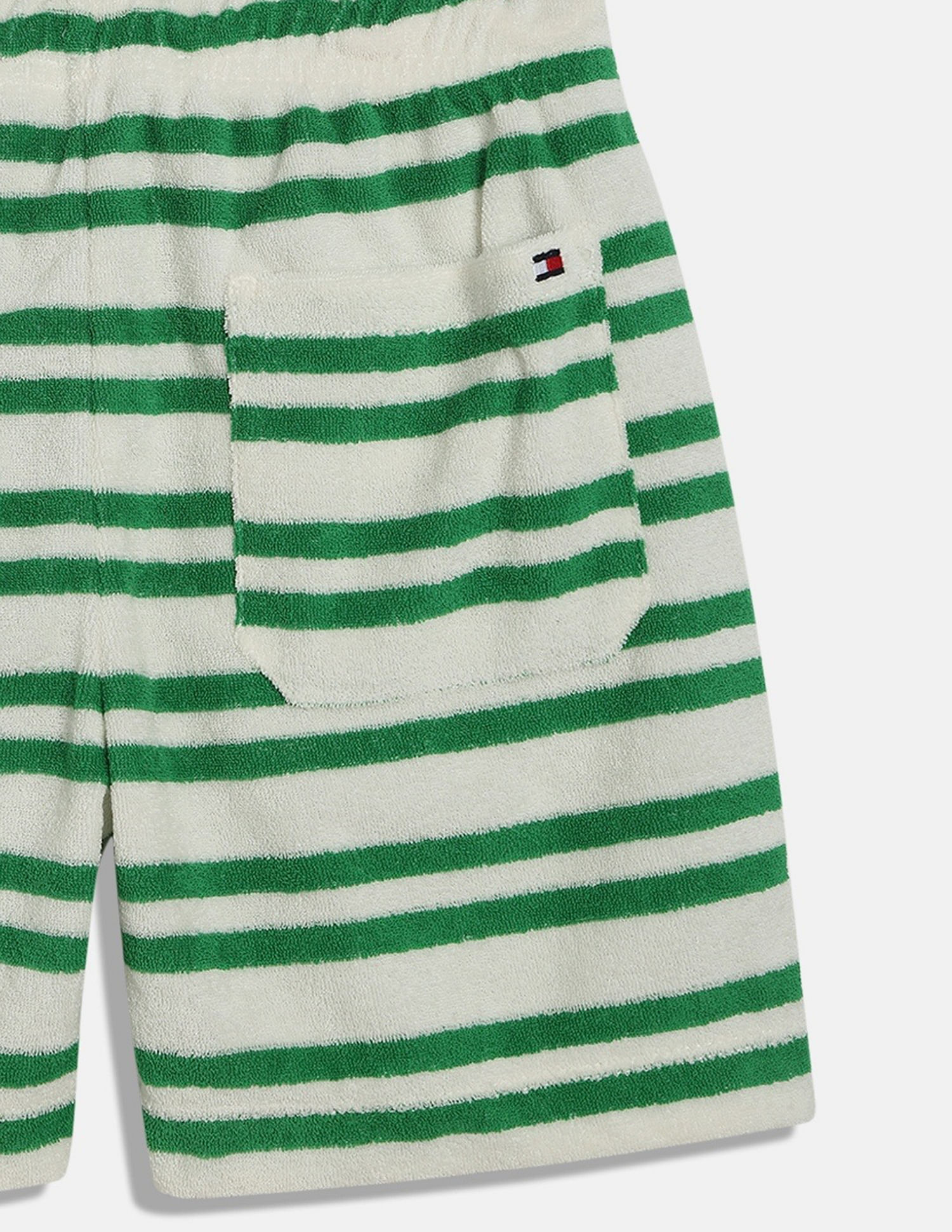 Tommy Hilfiger Kids Boys Striped Regular-Fit Cotton Shorts