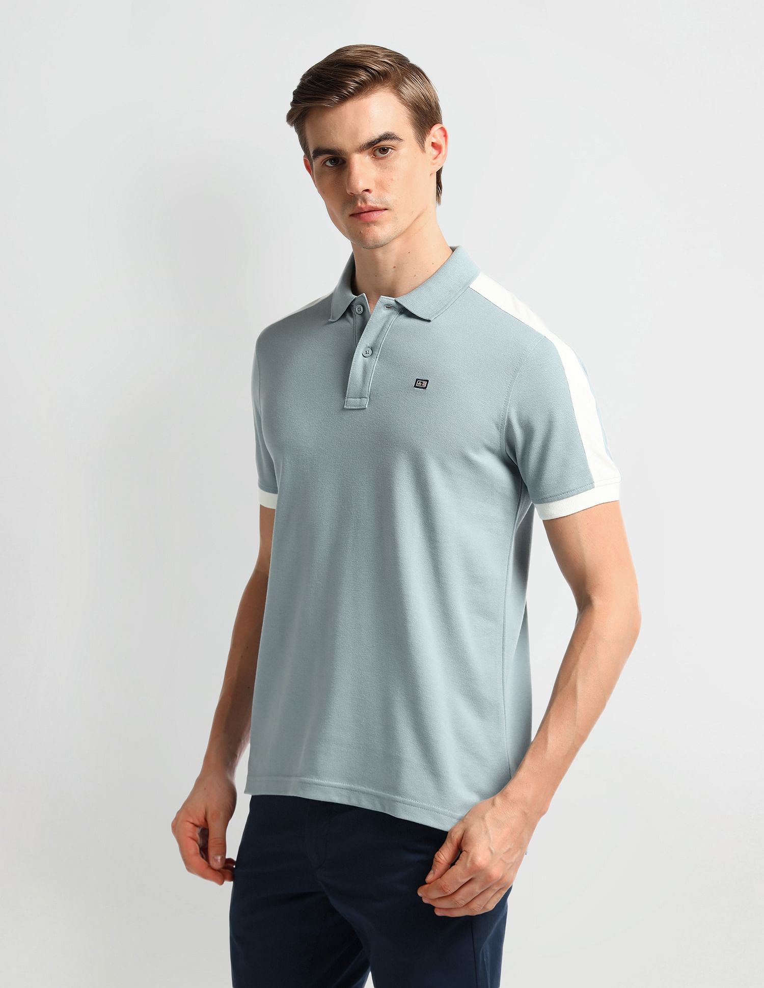 Arrow Sport Regular Fit Solid Polo Shirt