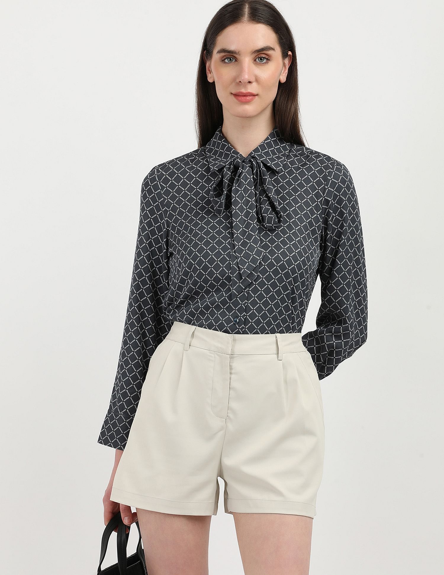 Tommy Hilfiger Regular Fit Geometric Printed Shirt