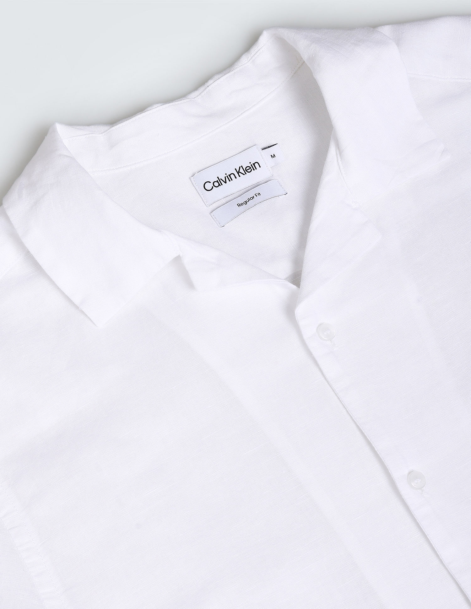 Buy Calvin Klein Solid Cuban Casual Shirt NNNOW