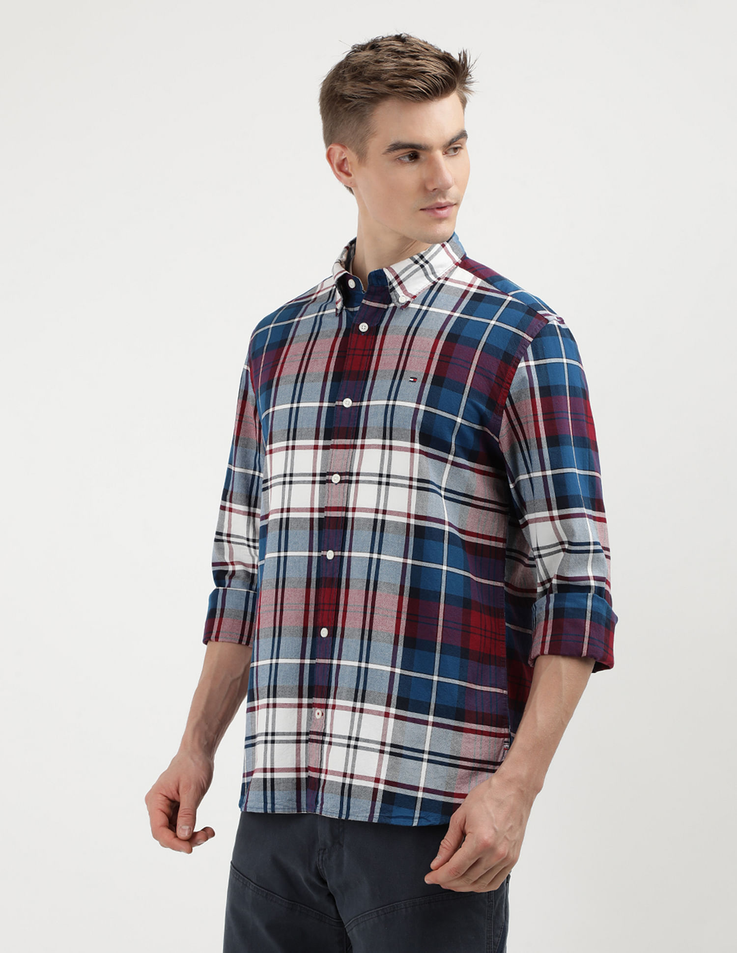 Tommy Hilfiger Oxford Tartan Check Shirt