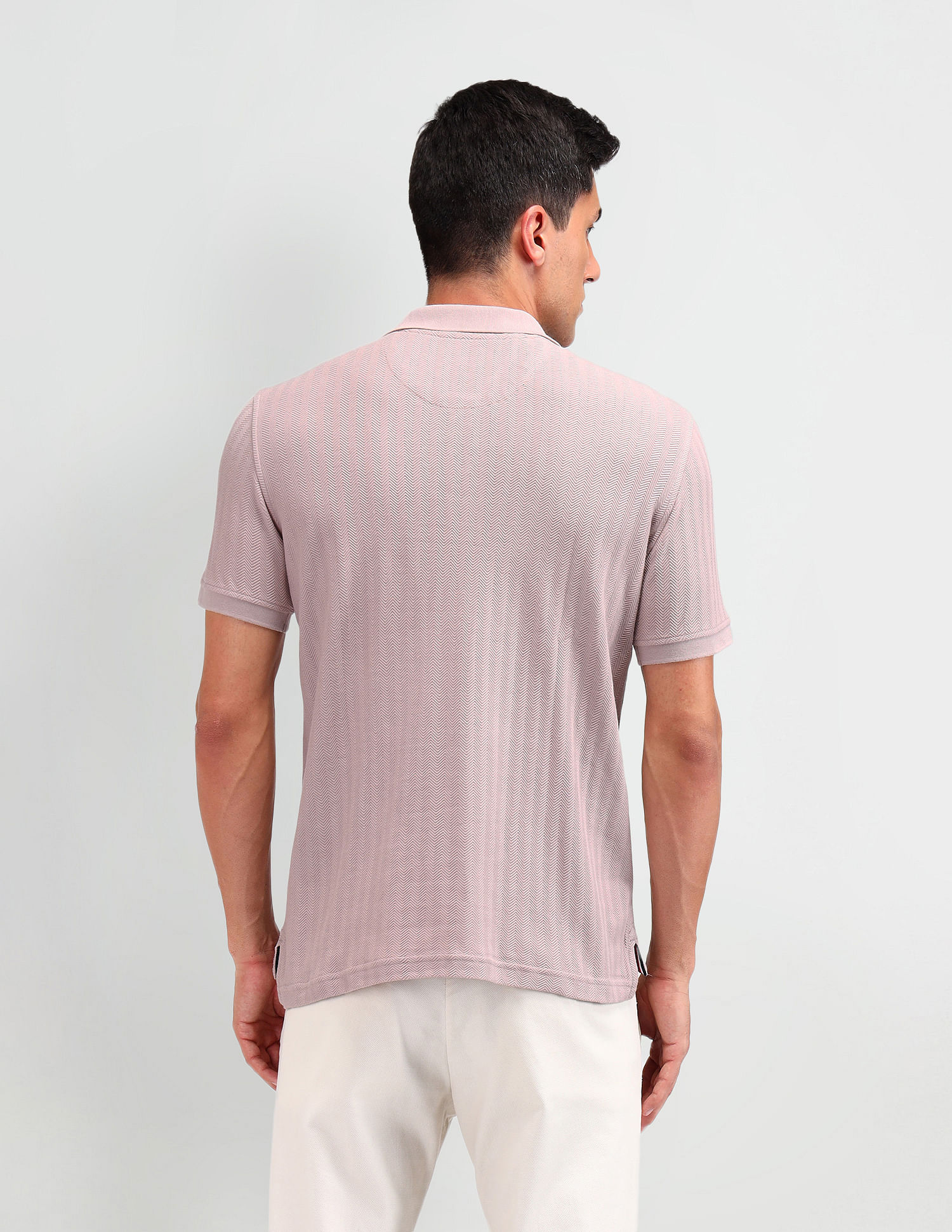 Arrow Sport Textured Regular Fit Polo Shirt