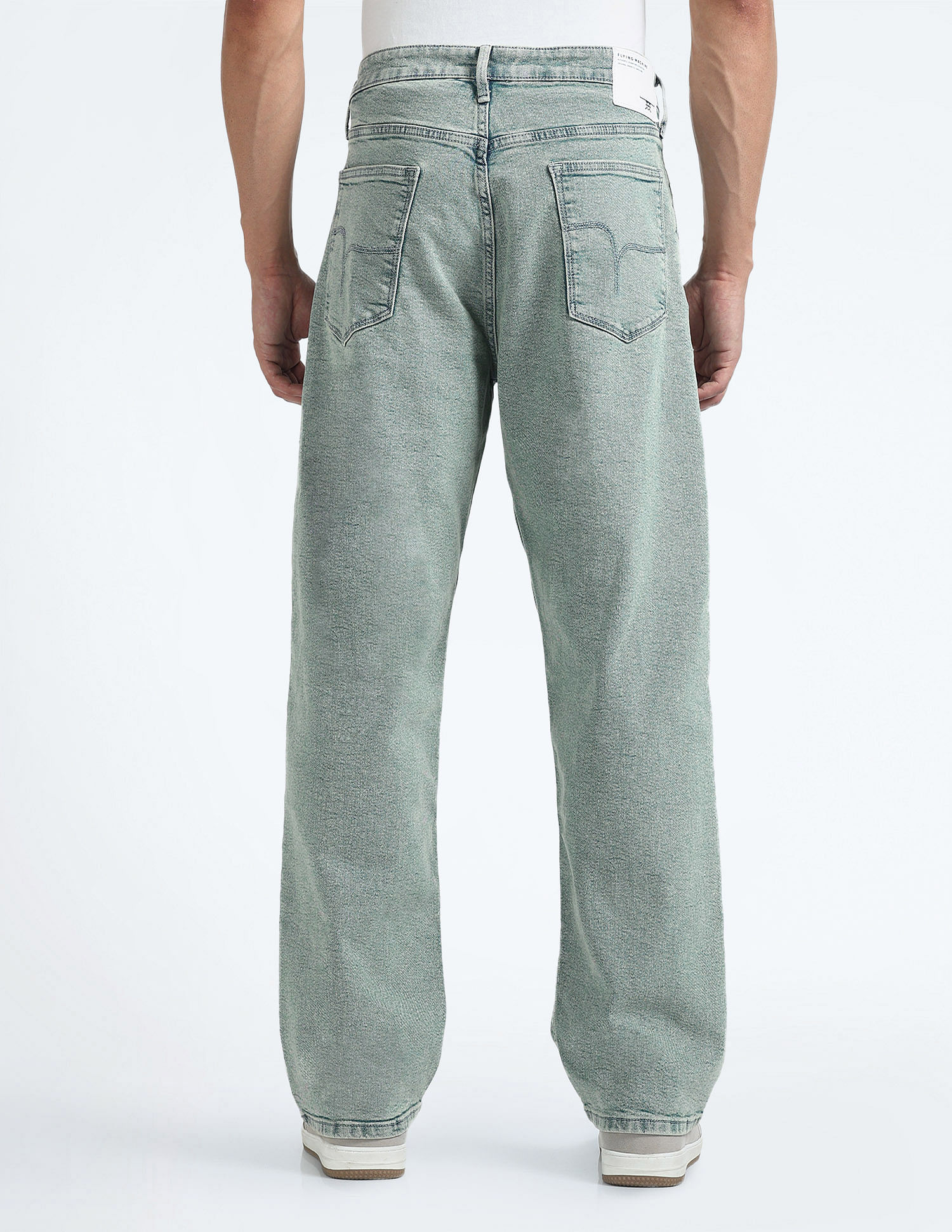 Flying Machine Cobain 90'S Loose Fit Mid Rise Jeans