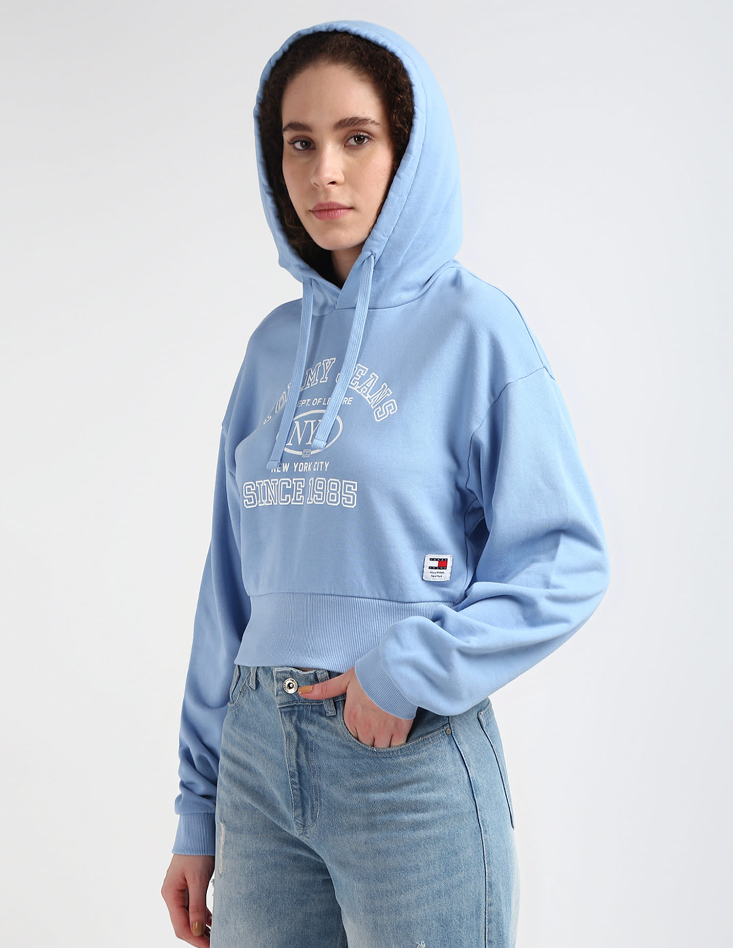 【tomo】Deuxieme smooth HOODY PULLOVER Buy Tommy Hilfiger Cropped Varsity Hooded Sweatshirt - NNNOW.com