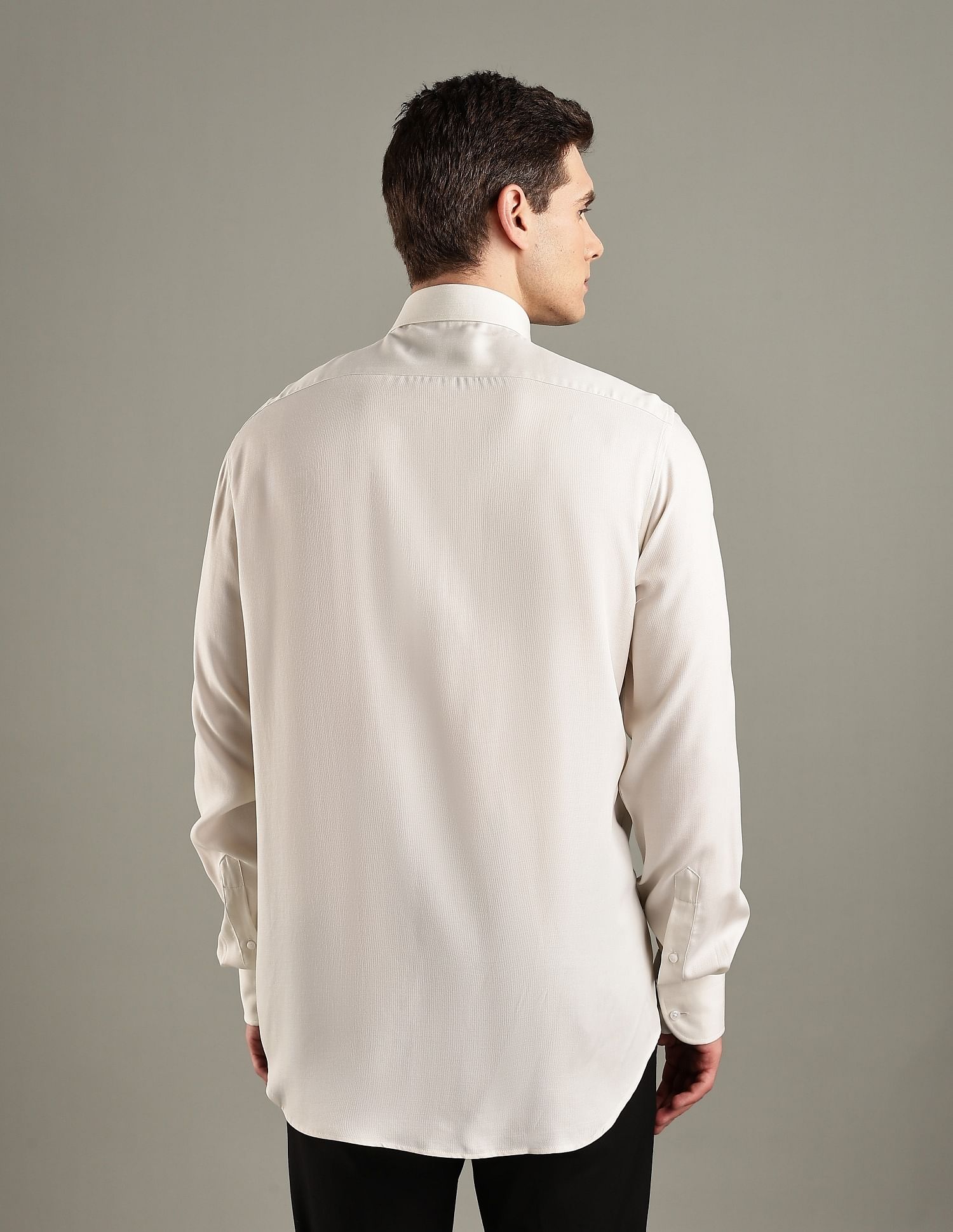 Tommy Hilfiger Solid Regular-Fit Tencel Woven Shirt