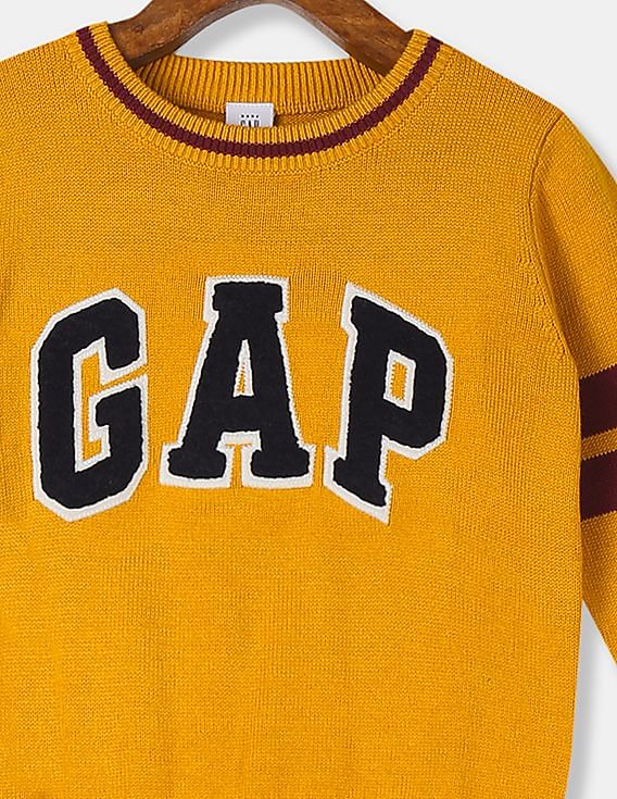 Yellow gap sweater hotsell