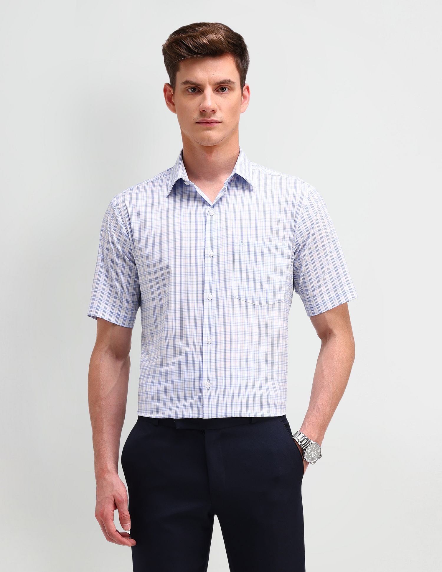 Arrow Dobby All-Over Pattern Shirt