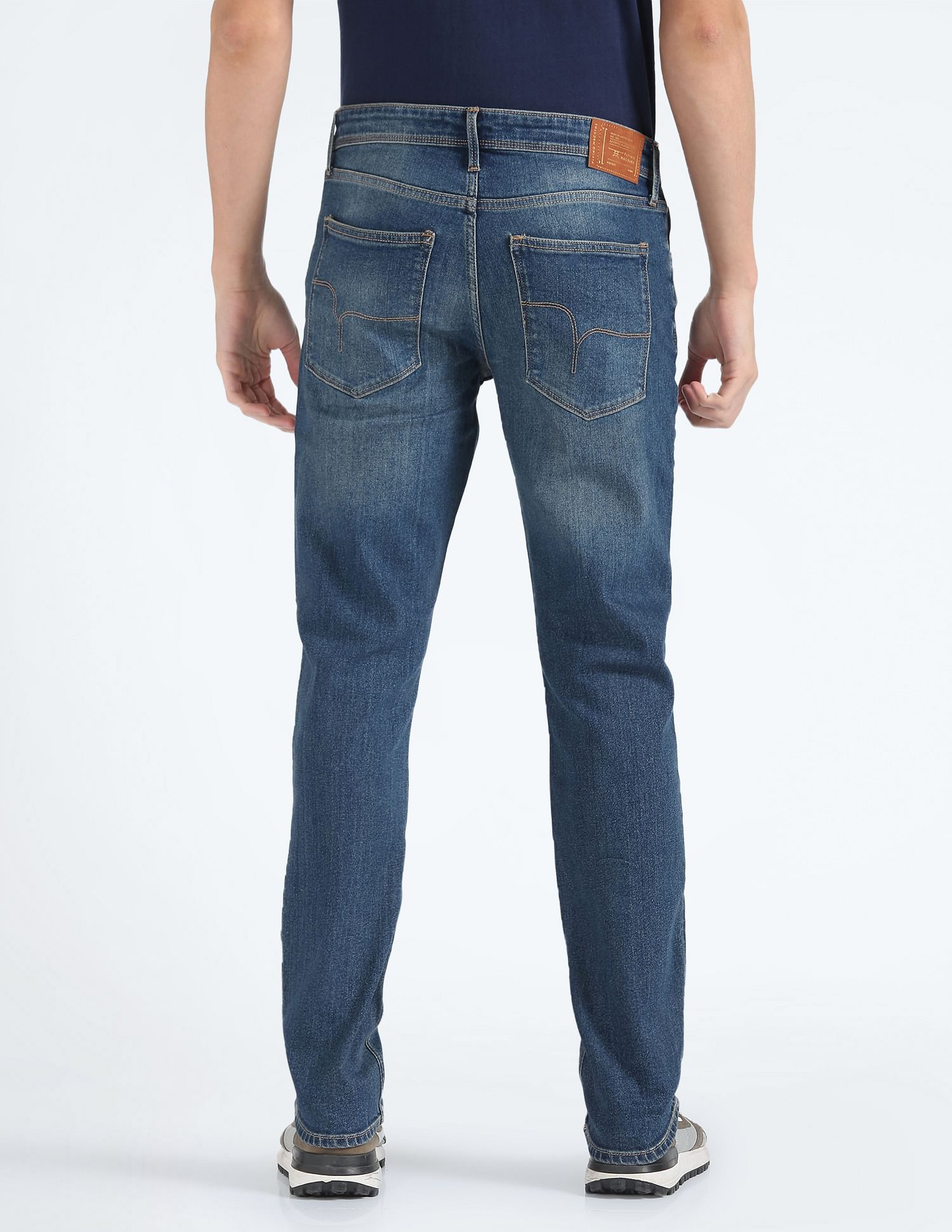 Flying Machine Freddie Slim Straight Twill Jeans