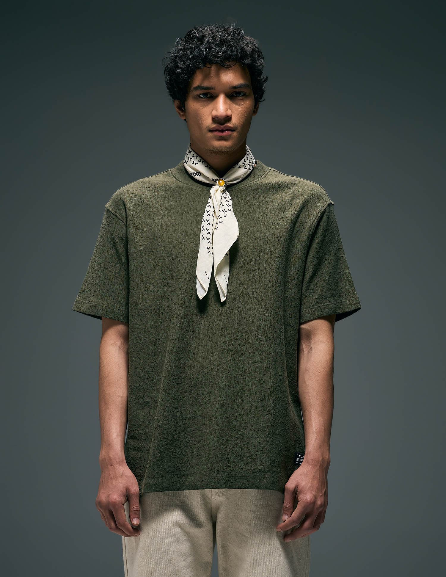 Flying Machine Relaxed Fit Pure Cotton T-Shirt