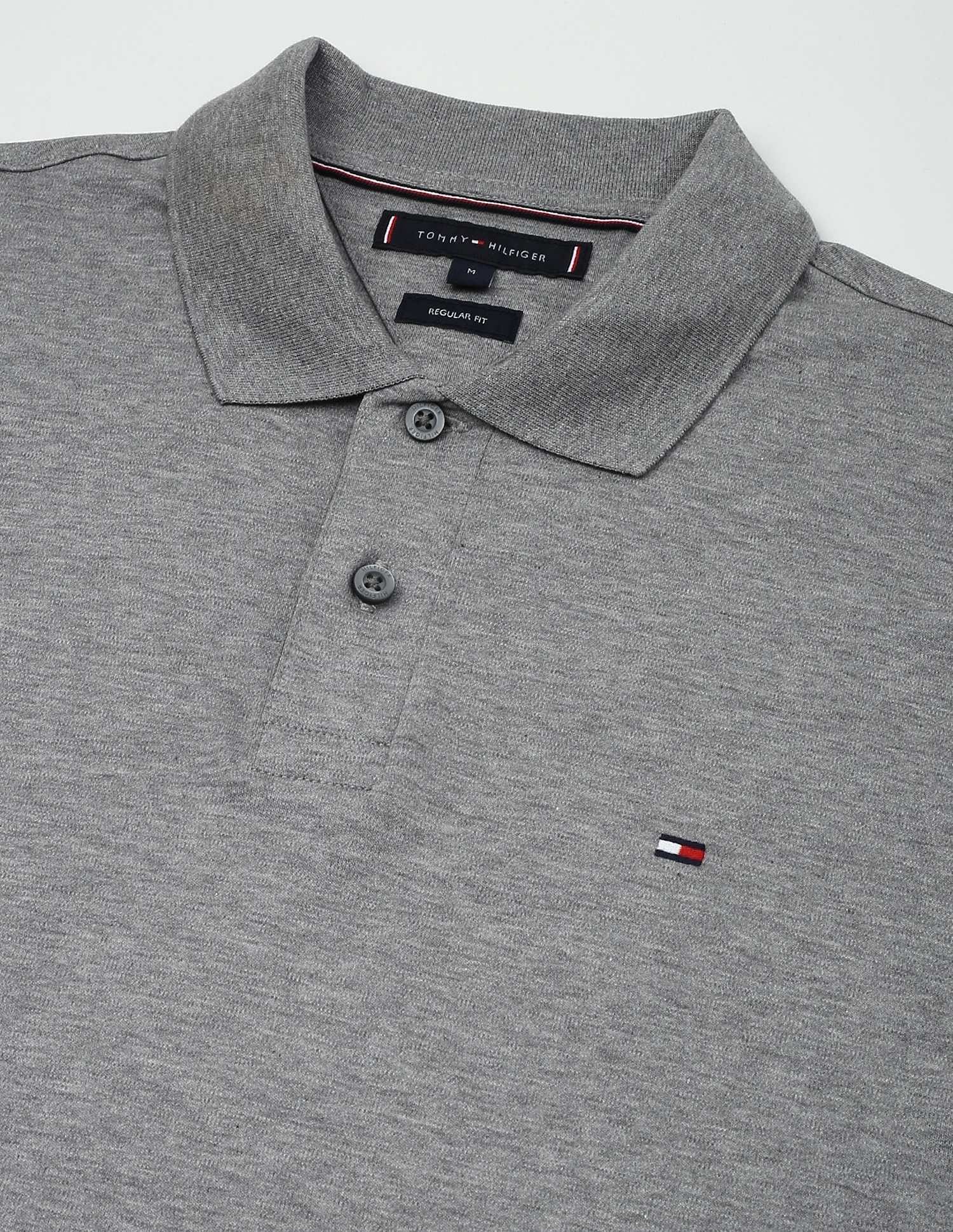 Tommy Hilfiger Printed Regular-Fit Cotton Polo Shirt