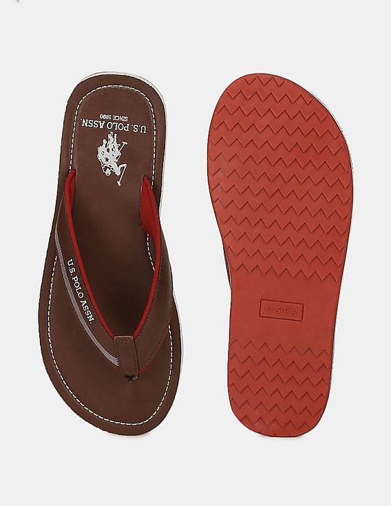 U.S. Polo Assn. V-Strap Superior Grip Ovi Flip Flops