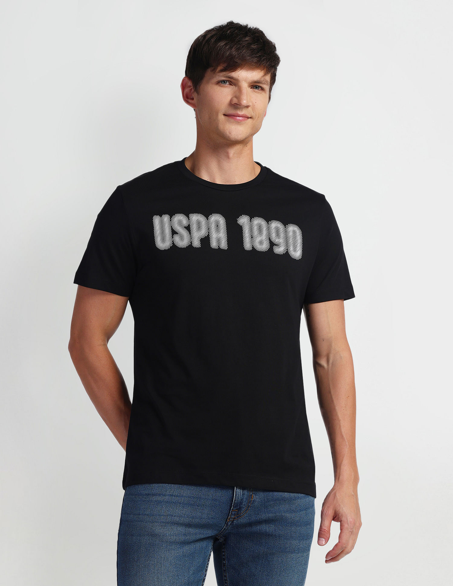U.S. Polo Assn. Denim Co. Brand Print Muscle Fit T-Shirt