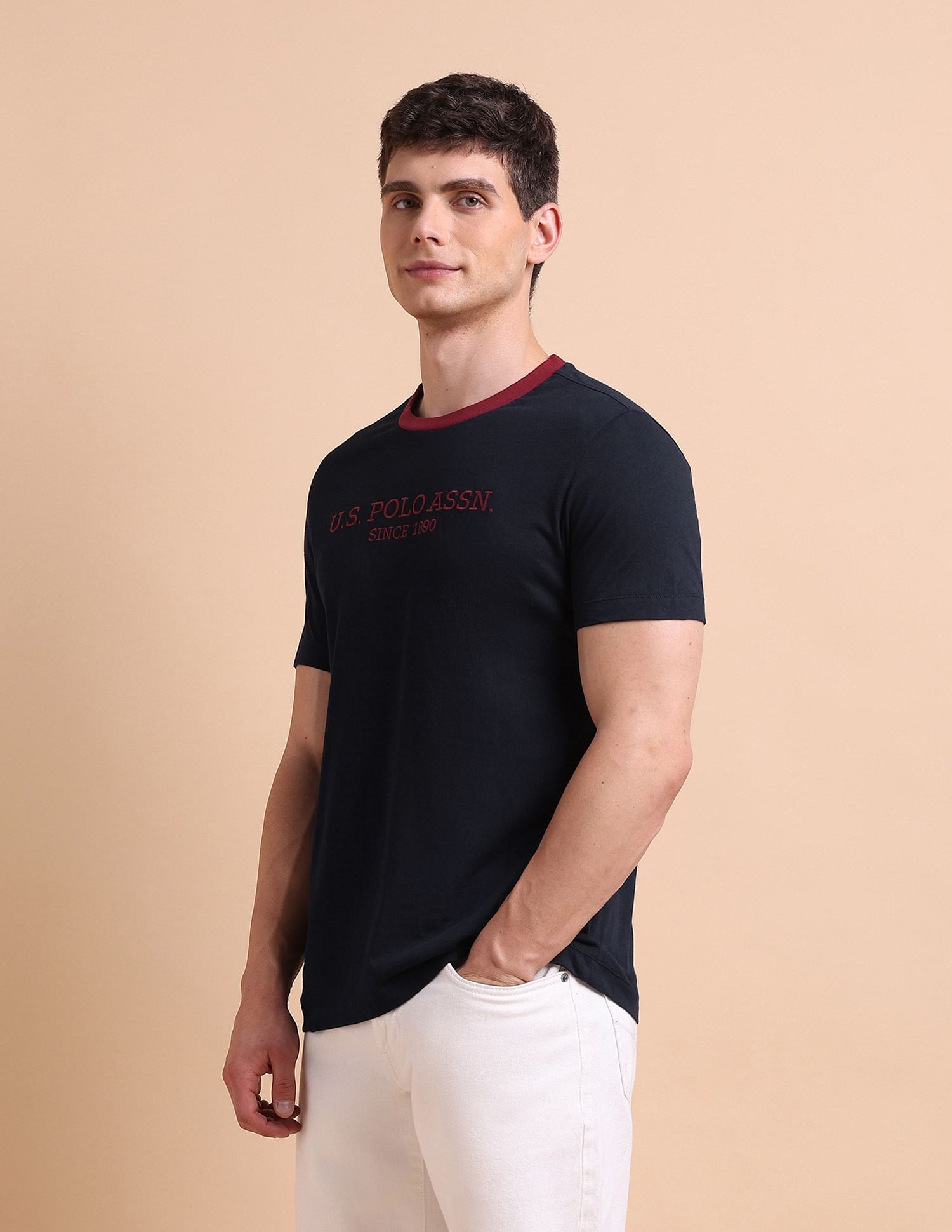 U.S. Polo Assn. Embroidered Logo T-Shirt