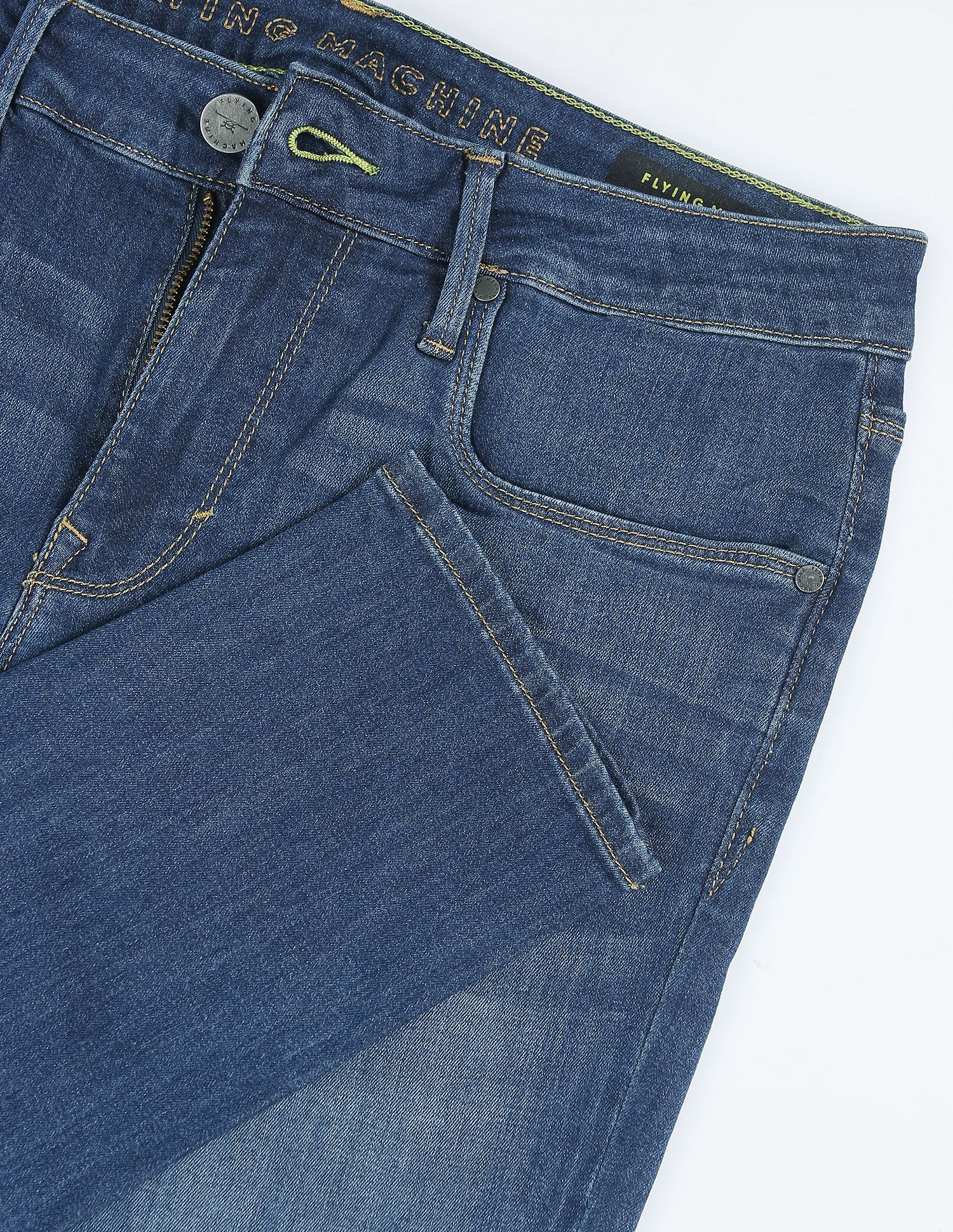 Flying Machine Mid Rise Jackson Super Skinny Jeans