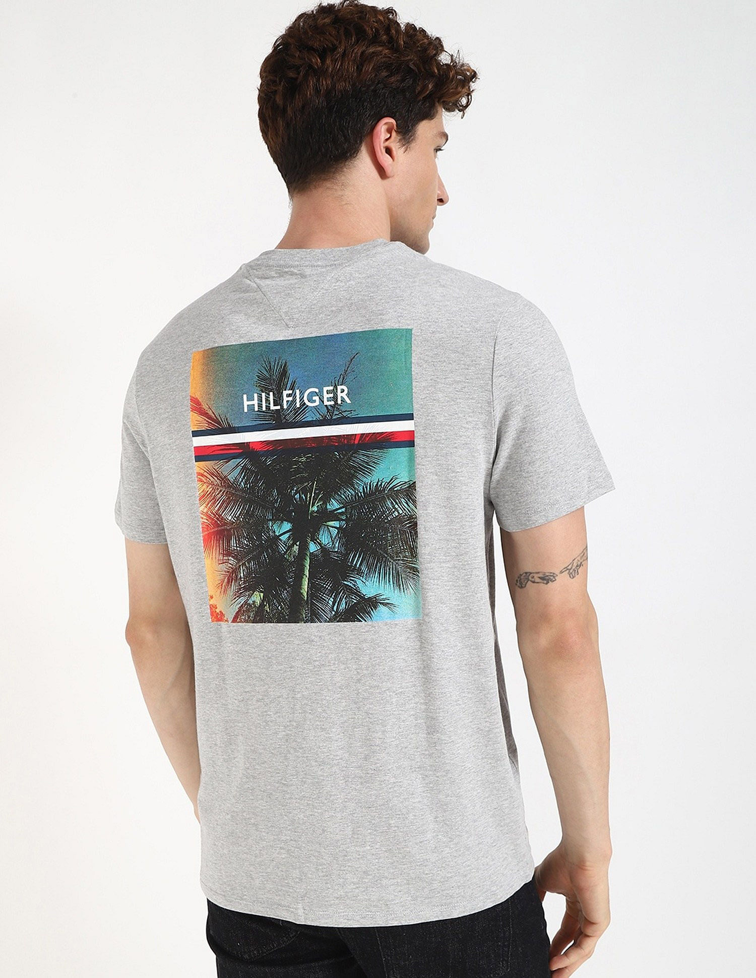 Tommy Hilfiger Printed Regular-Fit Cotton T-Shirt
